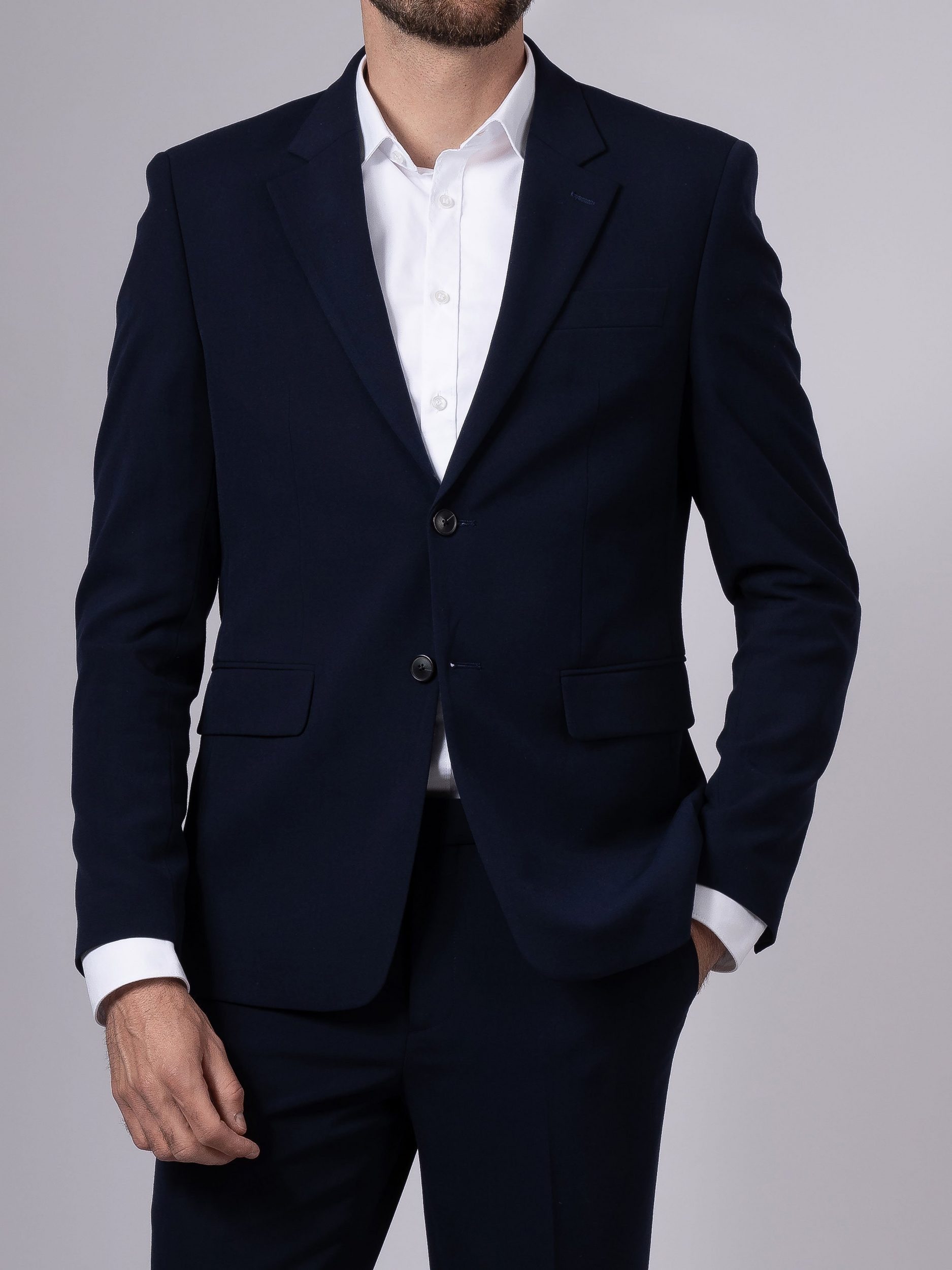 NGB Anzug Herren Business Anzug Regular Fit (Anzughose & Sakko, Anzug Set) günstig online kaufen