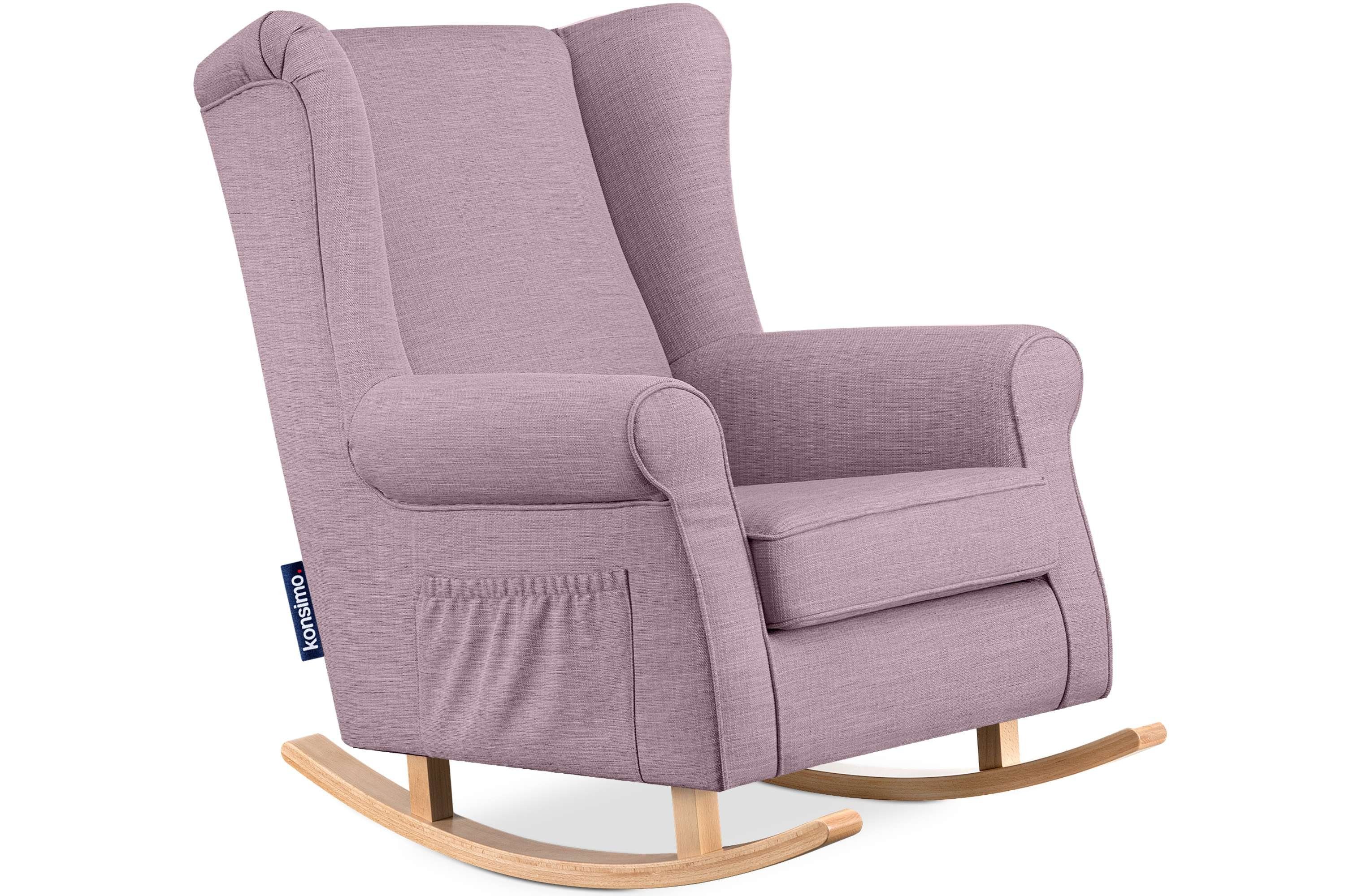 KONSIMO® Schaukelsessel TULES Stillsessel, Schaukelstuhl mit günstig online kaufen