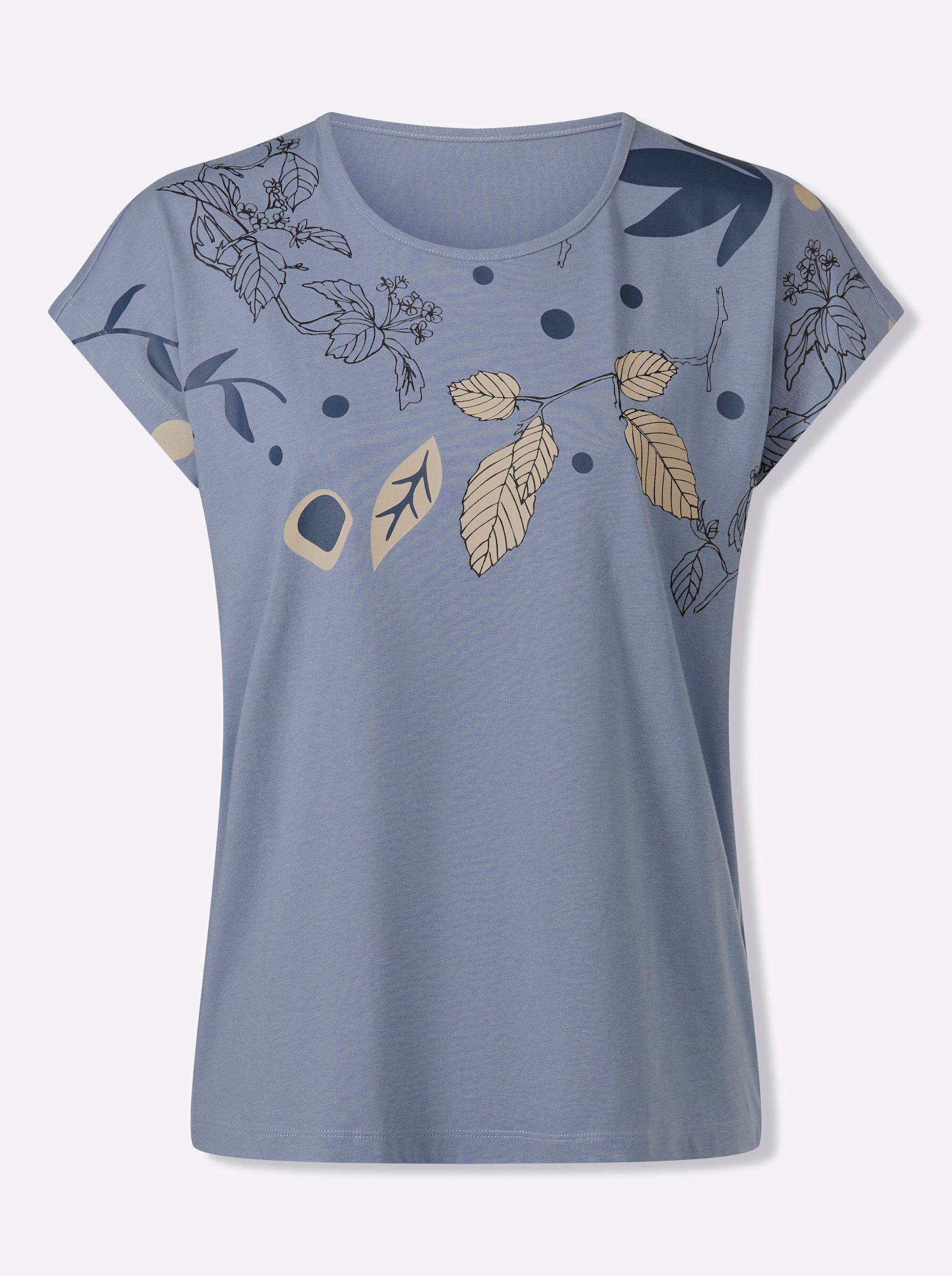 T-Shirt Rundhals-Shirt Extra kurz