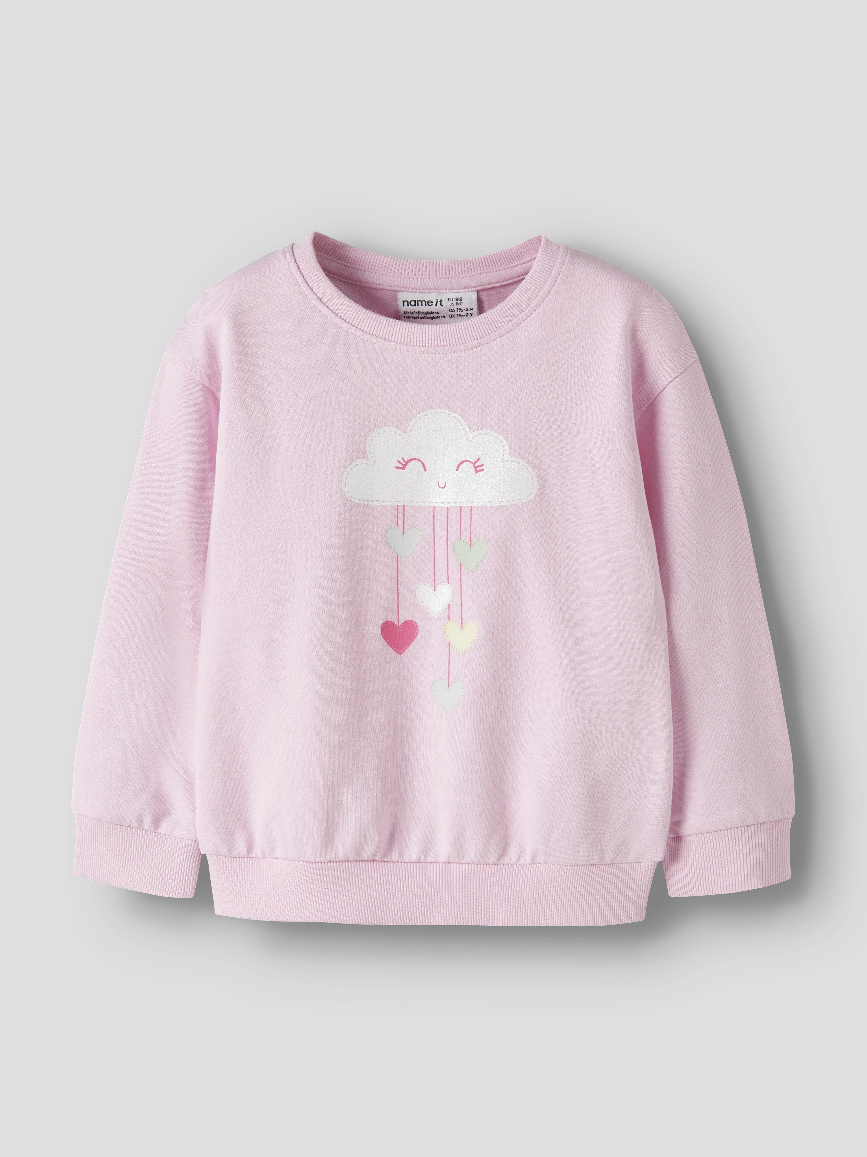 Name It Sweatshirt NMFVISUS LS RLX SWEAT UNB
