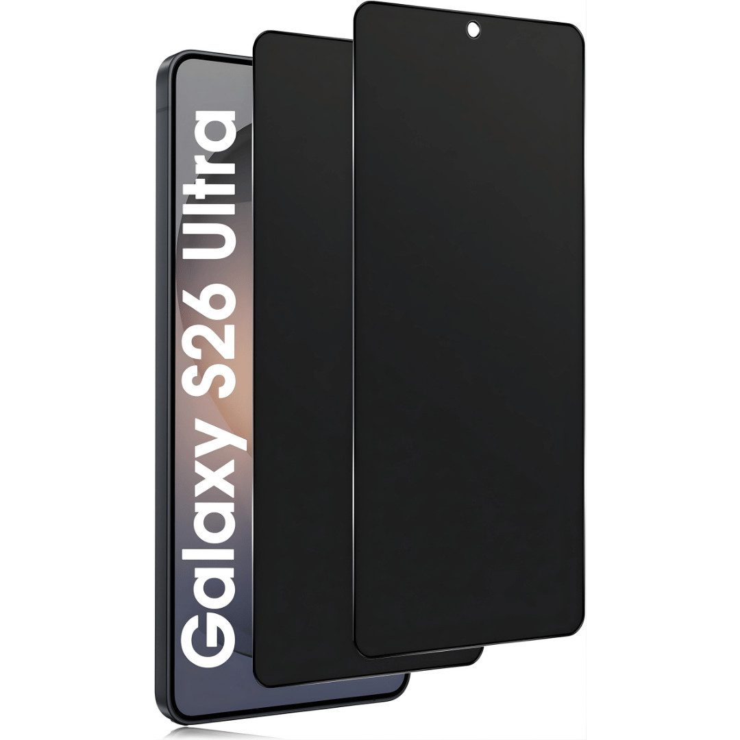 SmartUP Displayschutzglas 2X Schutzglas für Samsung Galaxy S26 Ultra Blickschutz Panzerfolie 9H für Samsung Galaxy S26 Ultra, 2 Stück, Anti-Spy, Blickschutz, Privacy
