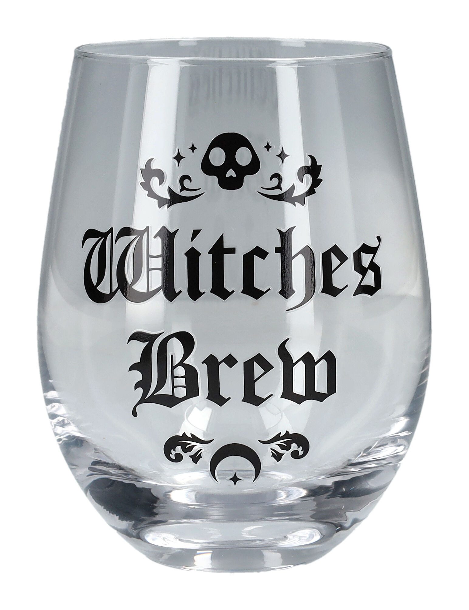 Figuren Shop GmbH Weinglas Weinglas - Witches Brew - Fantasy Gothic Glas 500ml, Glas