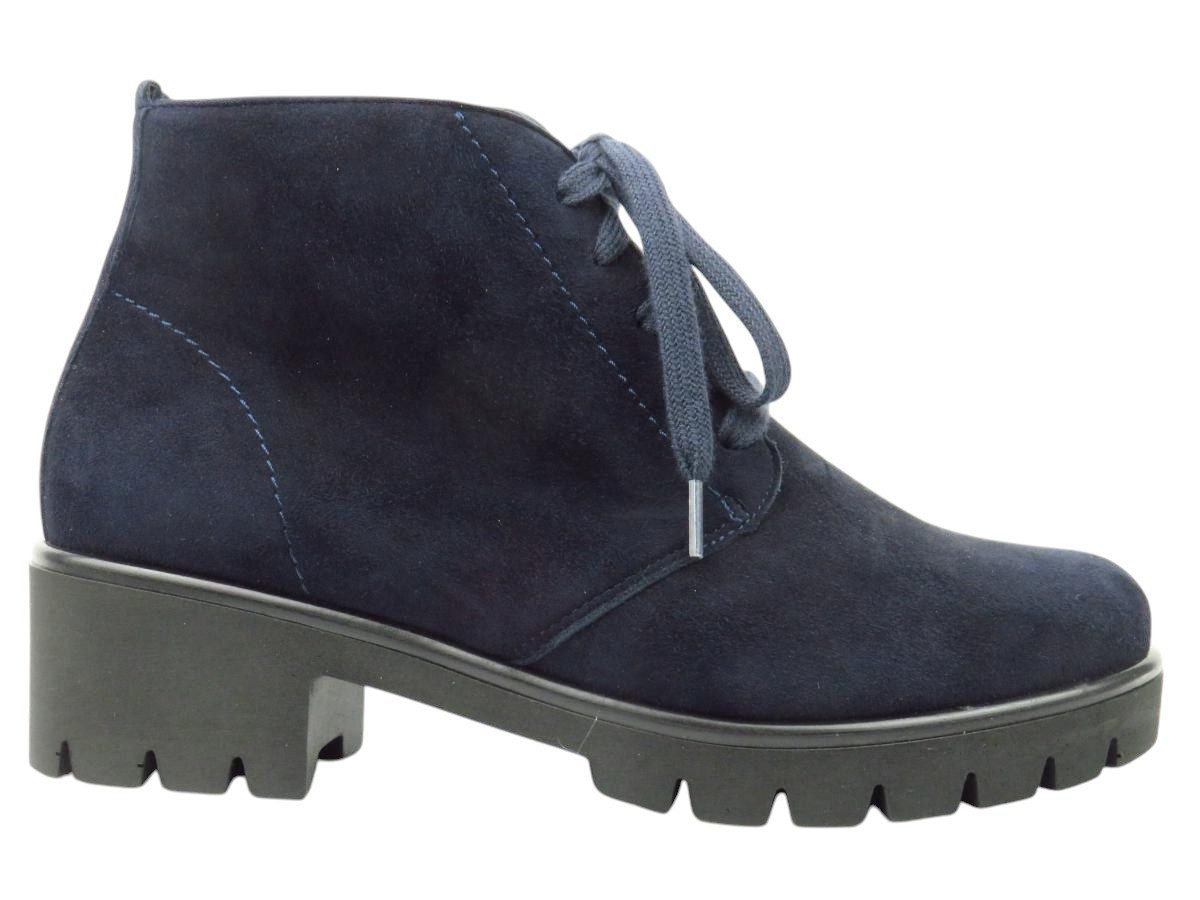 Jessica Samtchev. blau G+ Stiefel