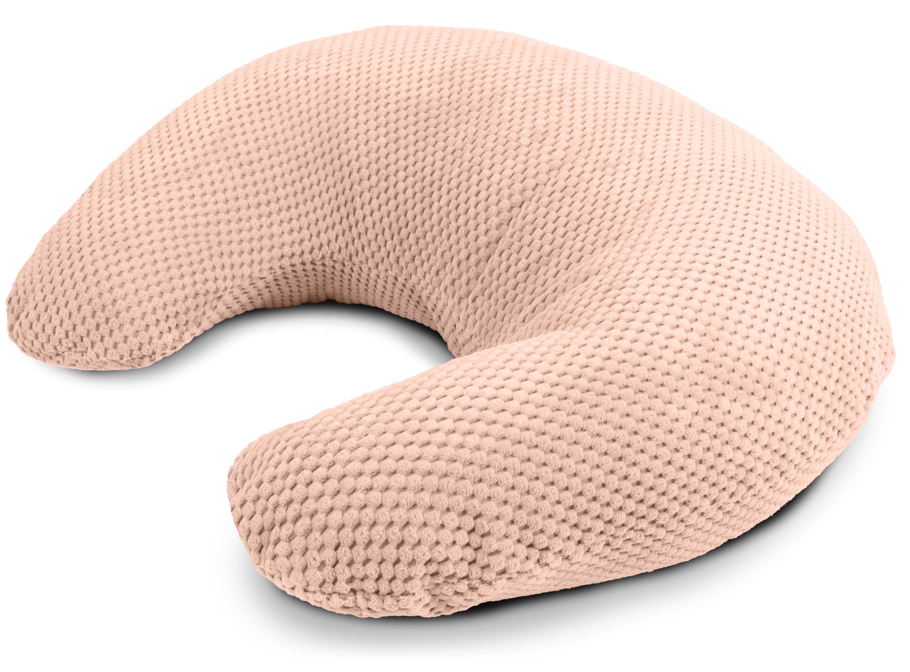 Amilian Stillkissen - Stillmond - Schwangerschaftskissen - Lagerungskissen, Schwangerschaftskissen klein - Подушки für Stillzeit - pregnancy pillow, mit Füllung und abnehmbarem Bezug - maschinenwaschbar