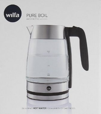 wilfa Wasserkocher PURE BOIL WKG-2200S, 1.8 l, 2200 W, Edelstahl, automatische Abschaltung