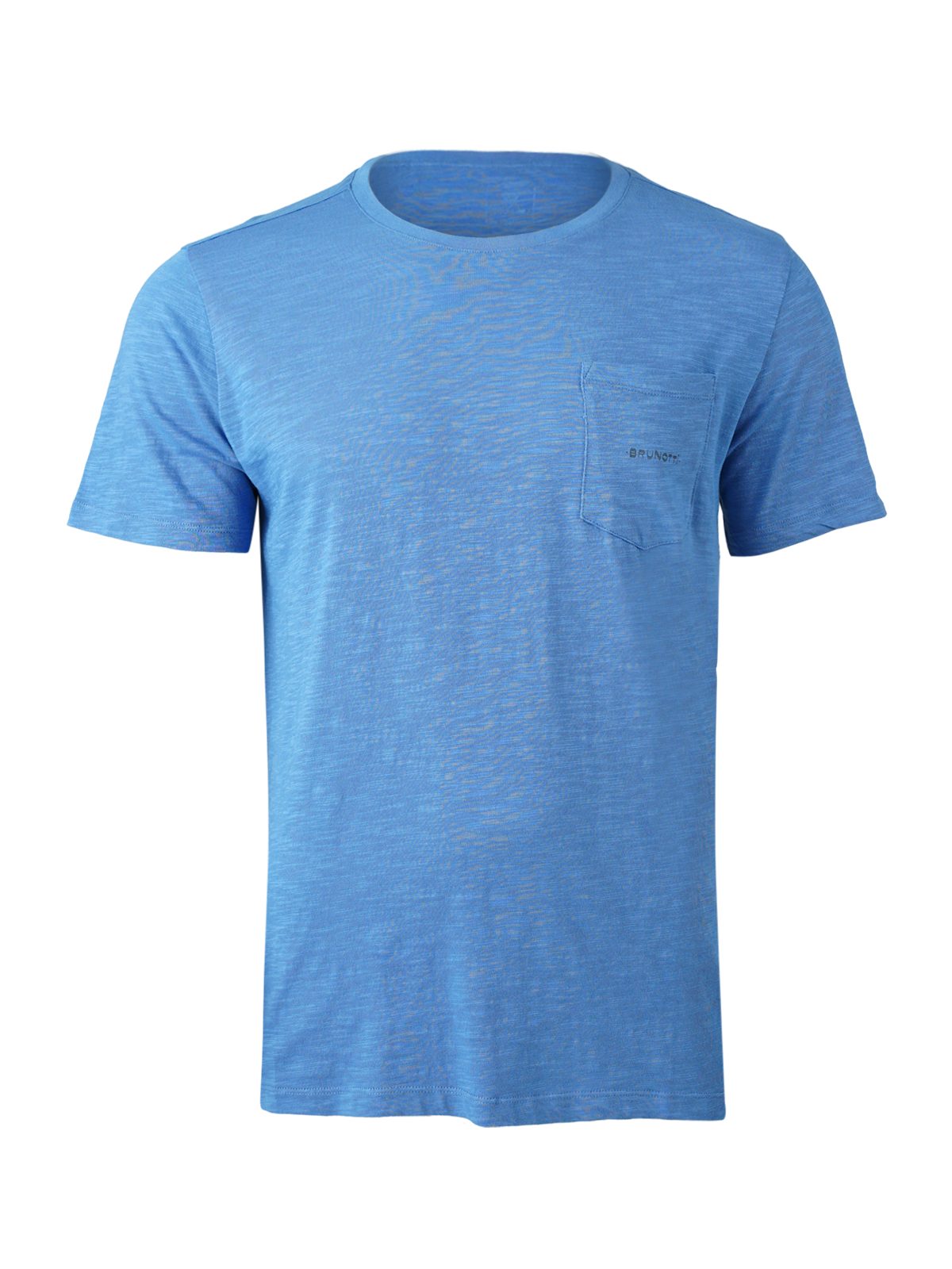 Brunotti Kurzarmshirt Axle-Slub Men T-shirt NASA BLUE