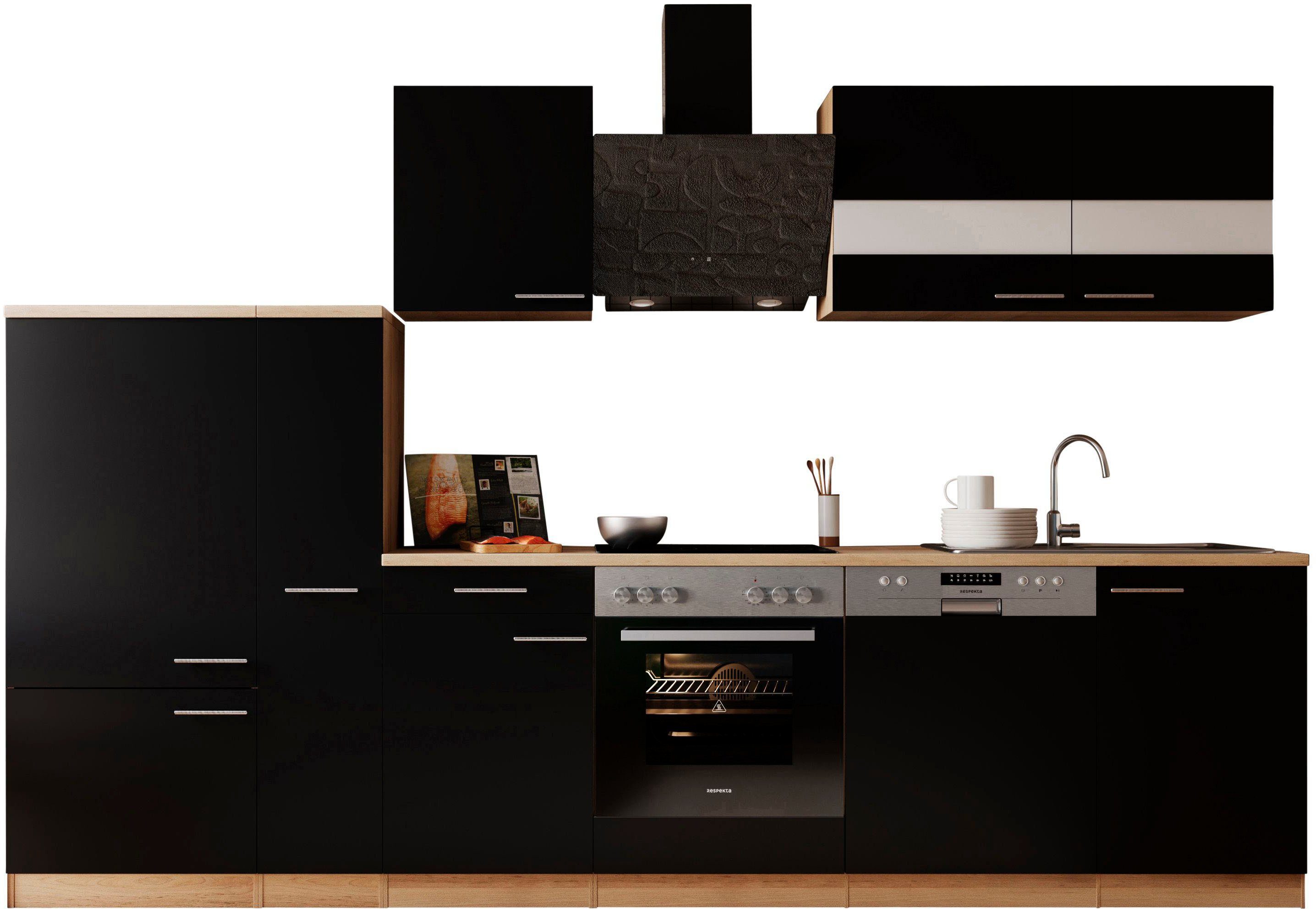 RESPEKTA Küche Merle, Breite 310 cm, günstig online kaufen