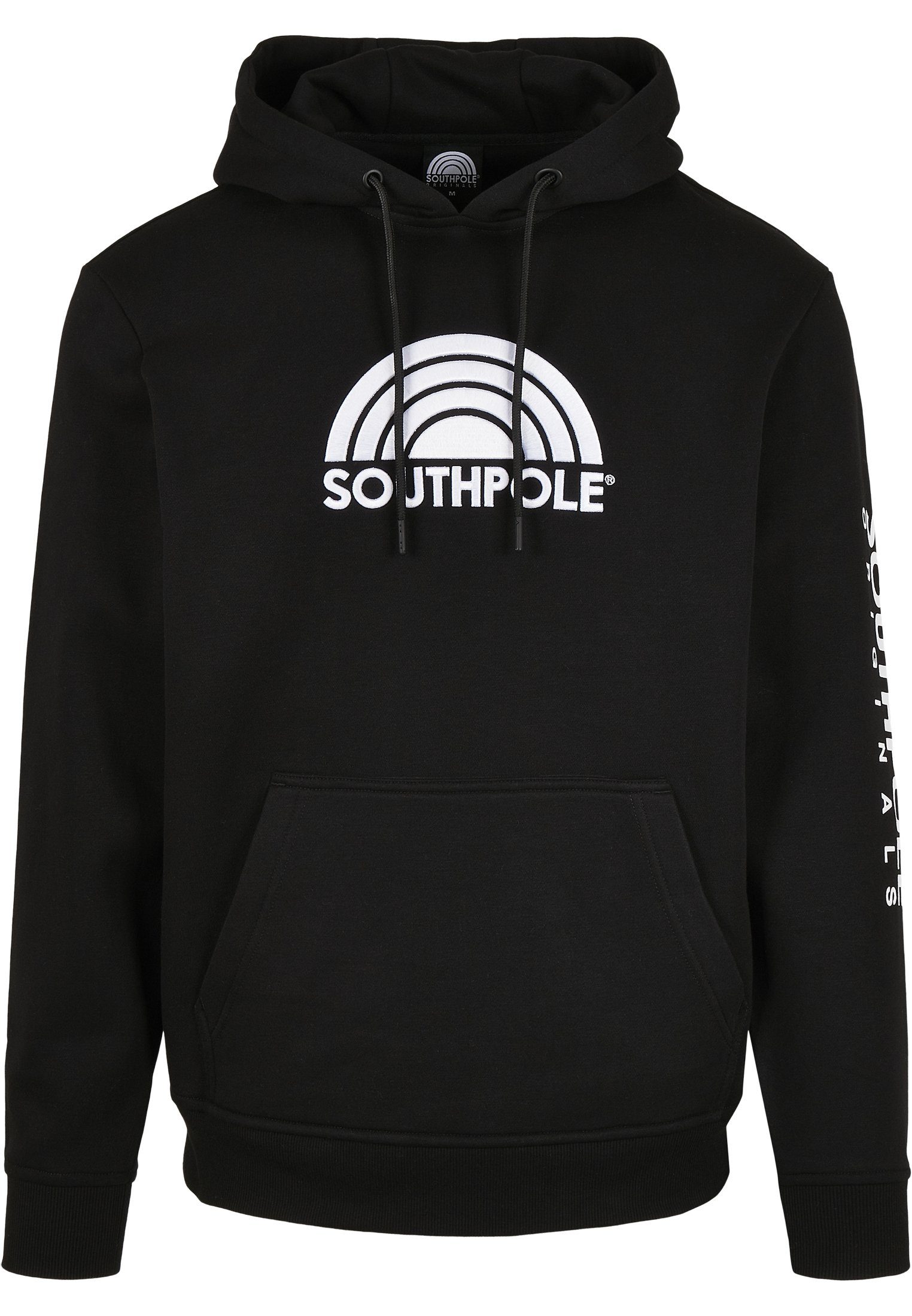 Southpole black (1-tlg) Herren Hoody Sweater Southpole Halfmoon