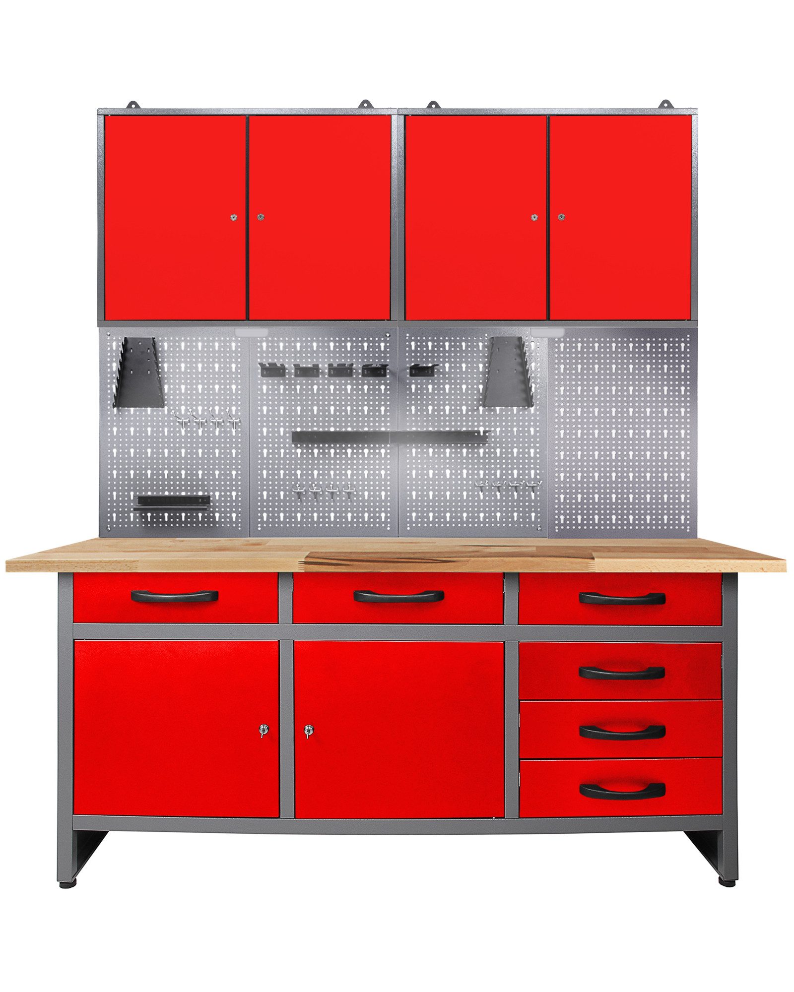 Werkstatt-Set Karsten 160 cm 2 Schränke
