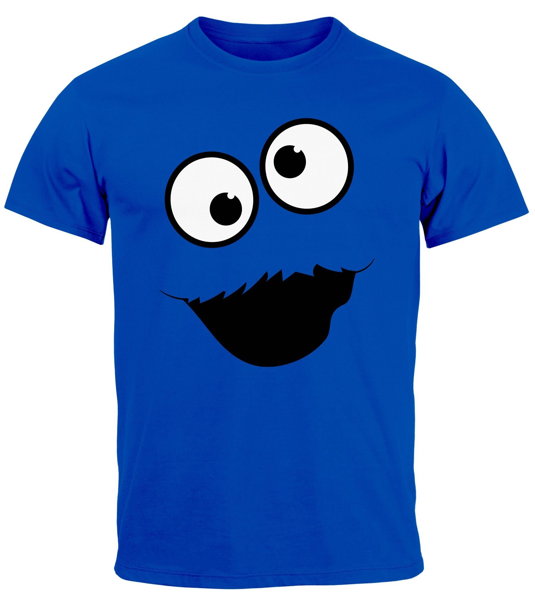 MoonWorks Print-Shirt Herren T-Shirt Fasching Karneval günstig online kaufen