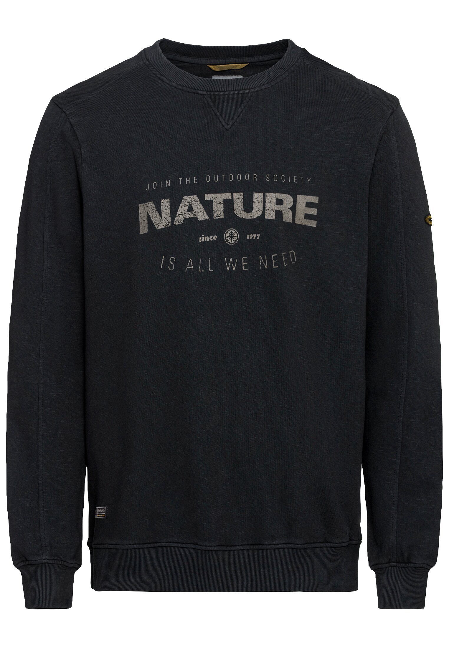 camel active Sweatshirt Sweatshirt mit Print günstig online kaufen