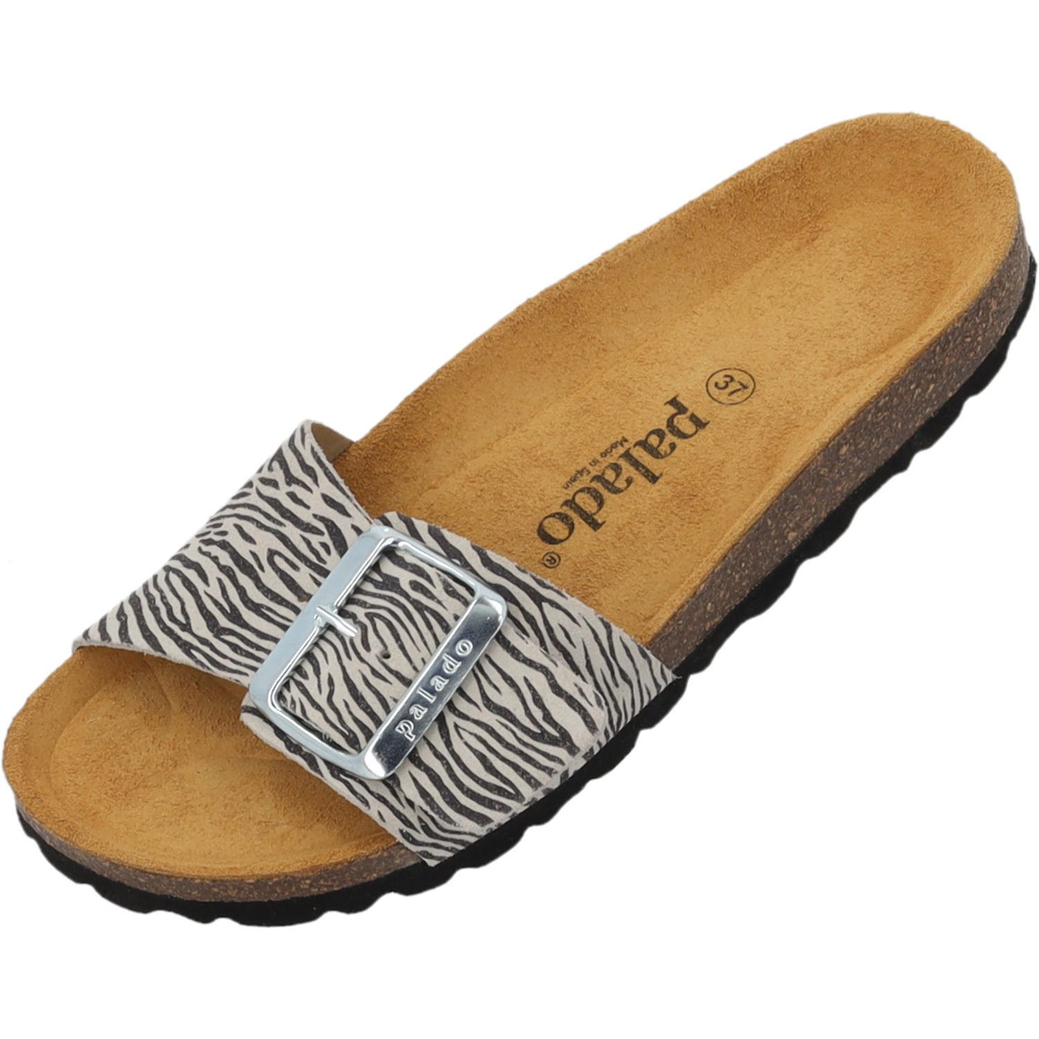 Palado Malta EGS Zebra Premium Leather Pantolette