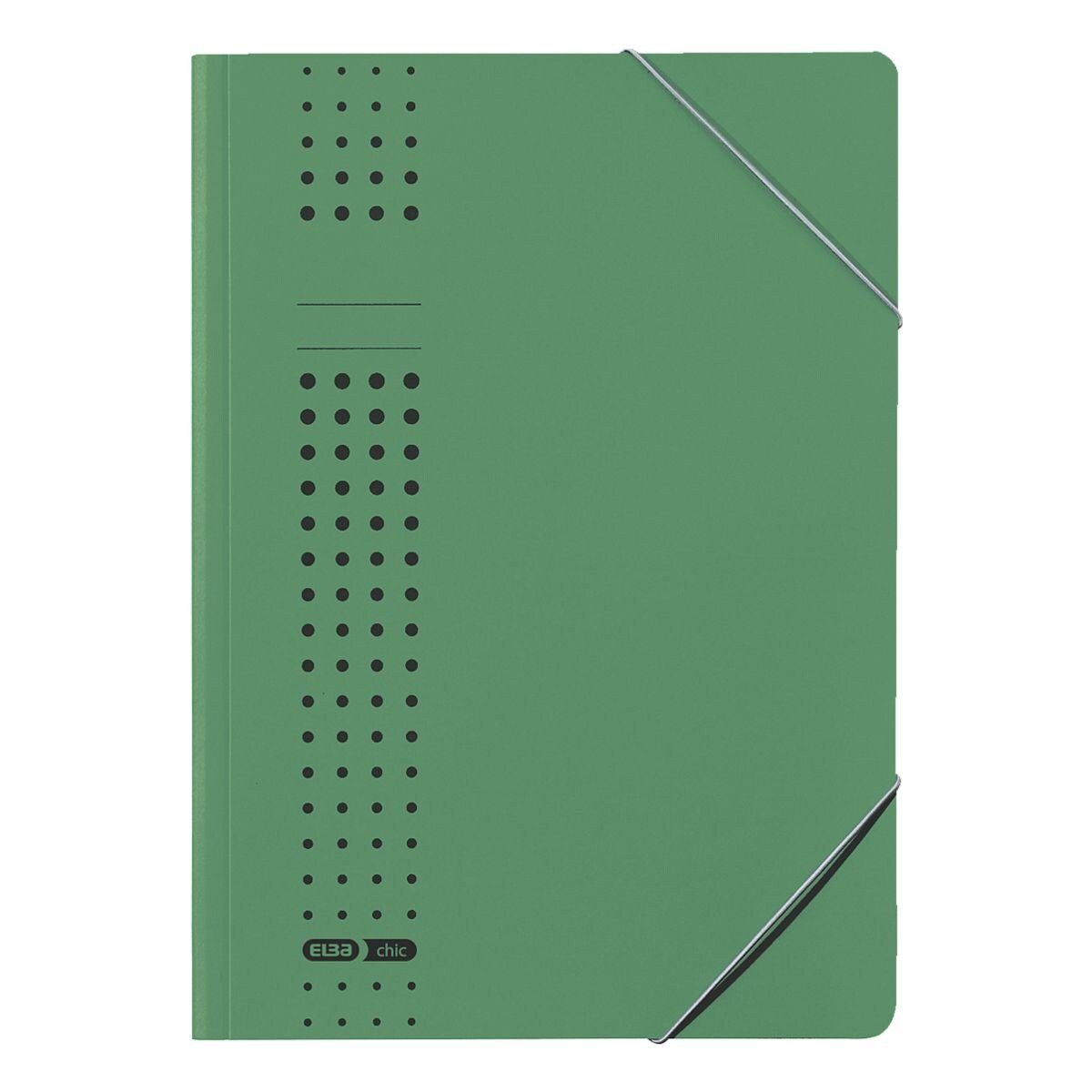 ELBA bis A4, chic, Blatt 150 grün DIN Organisationsmappe