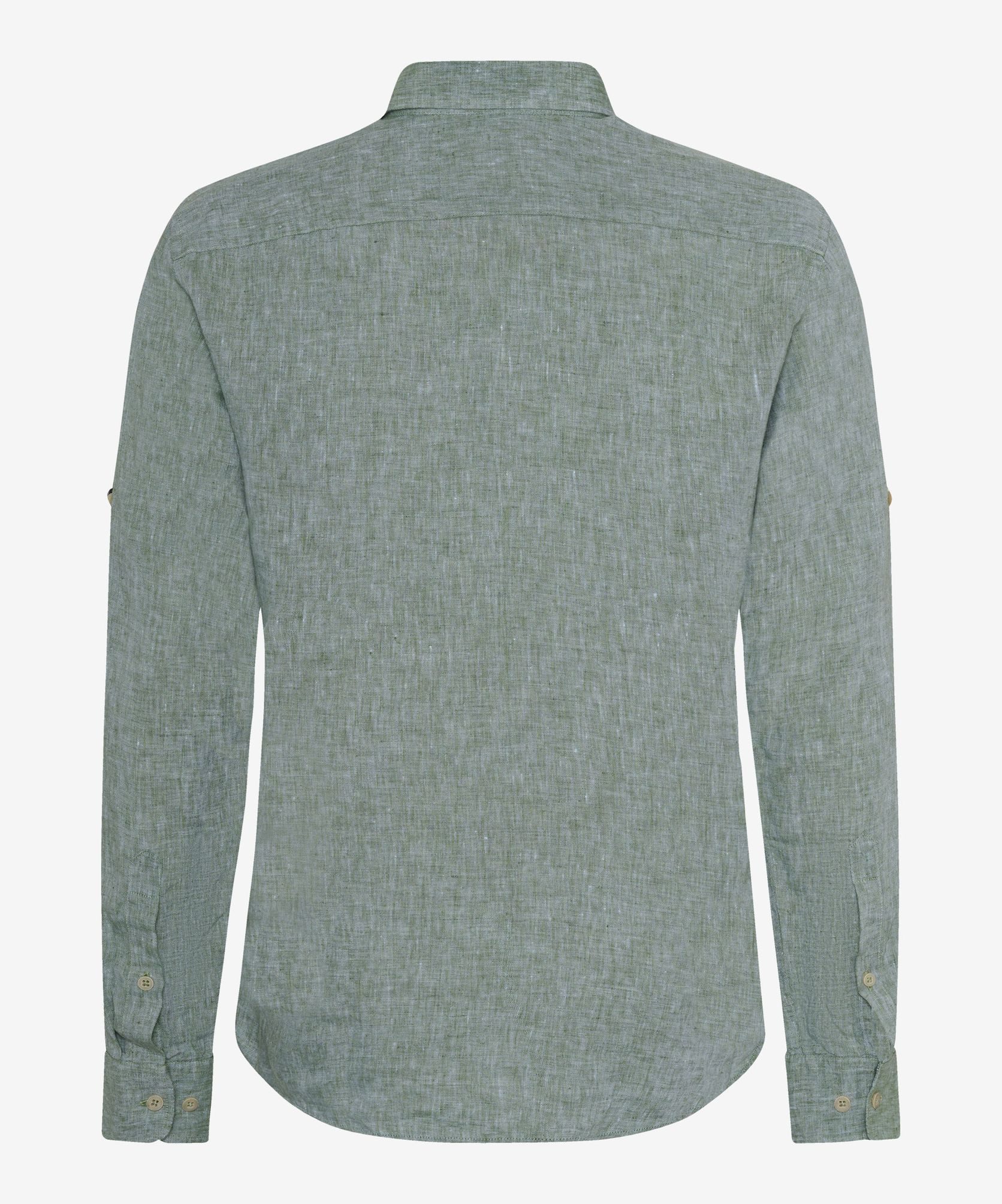 Brax Langarmhemd 44-3508 Leinenhemd