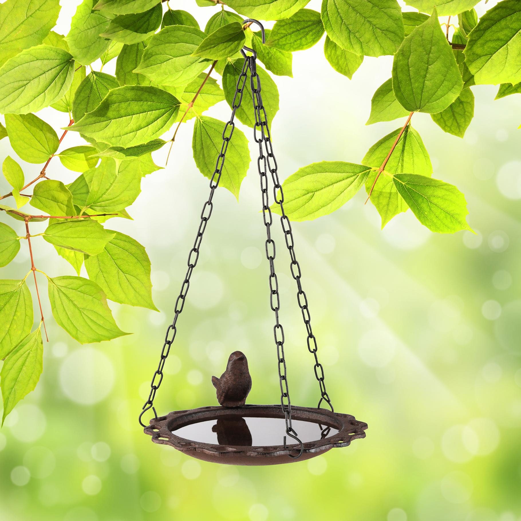 Haushalt International Vogeltränke Wassertrinkstelle, mit Aufhängekette