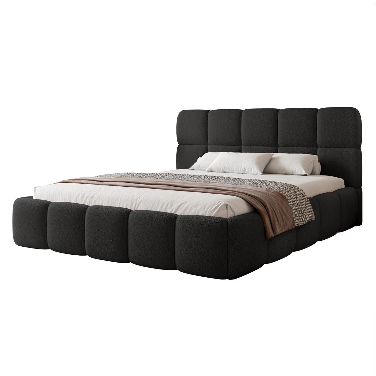 Compleo Polsterbett Stauraumbett modern CLOUDY, Komfortbett, günstig online kaufen