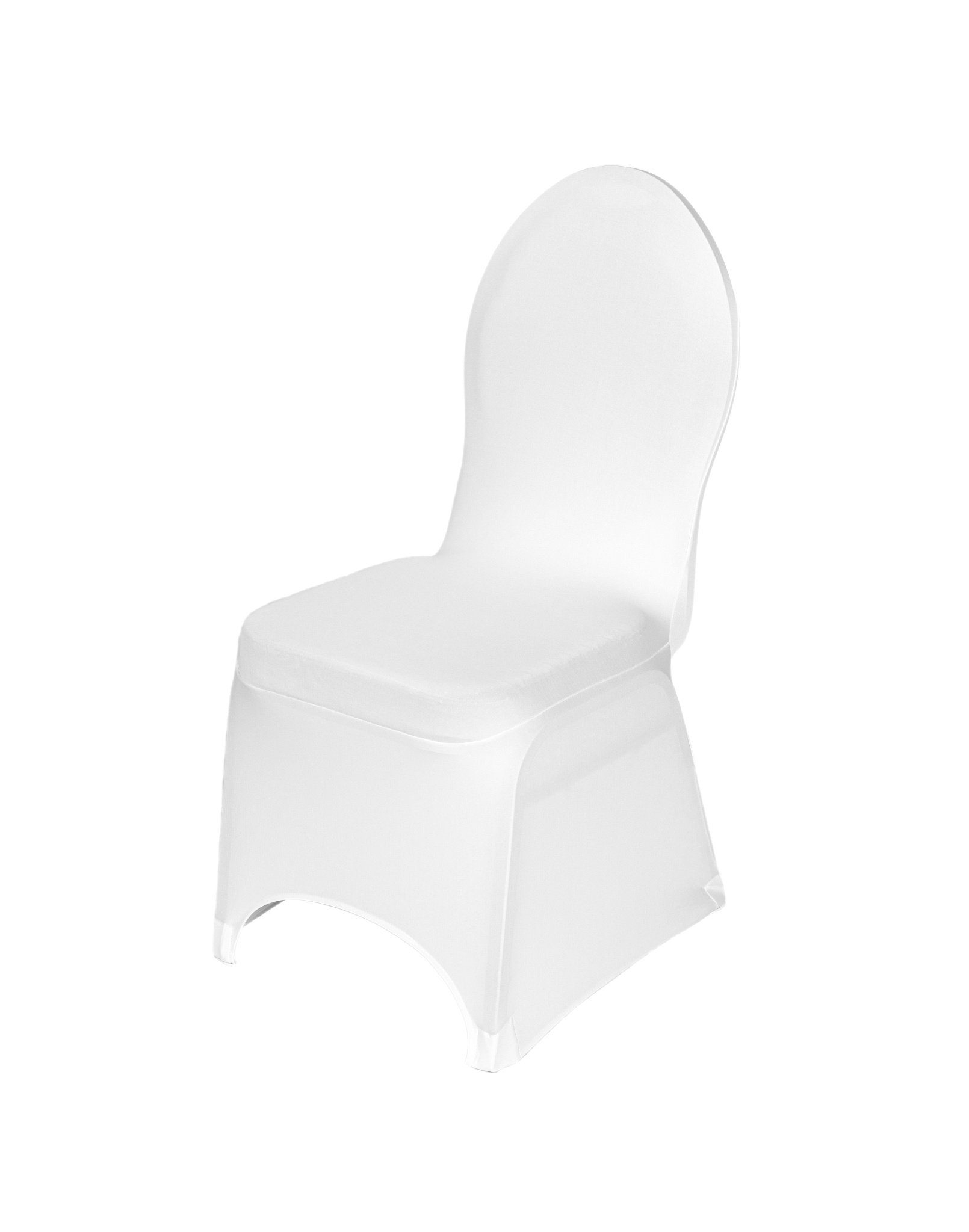 TexDeko Stuhlhusse Universeller Stretch Stuhlbezug für Bankettstühle mit oder ohne Rock, Gastronomie-Qualität, langlebig & strapazierfähig (10% Elastan)