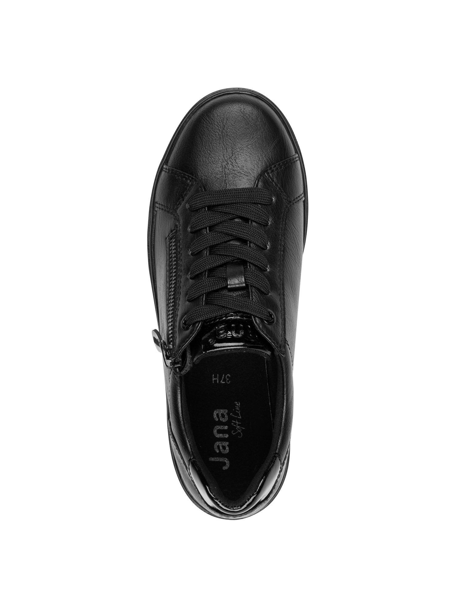 Jana Vegan, Mehrweite mit Schnürsenkel kein Absatz Sneaker Vegan