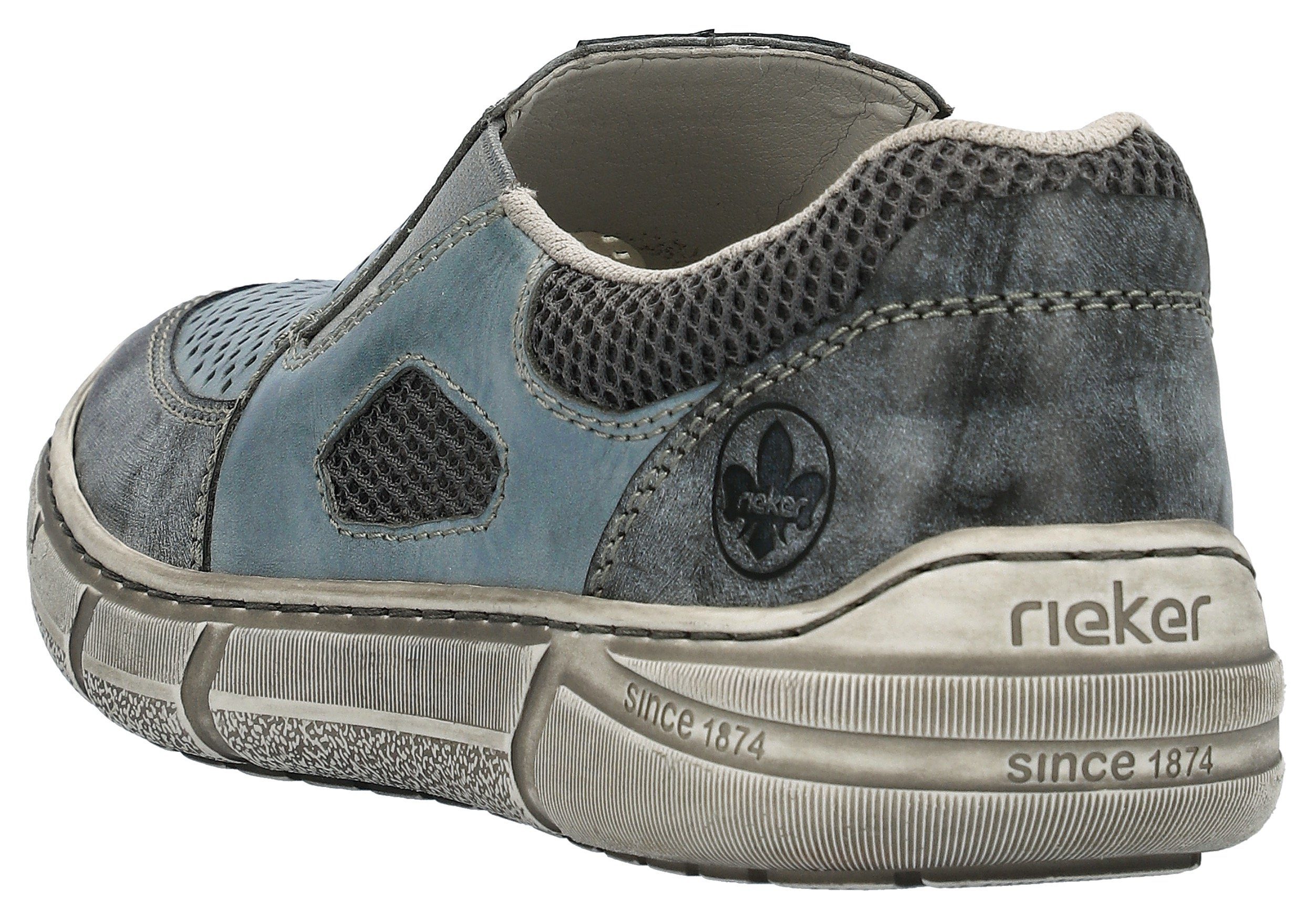 Rieker Slipper, Halbschuh, Freizeitschuh mit seitlichem günstig online kaufen