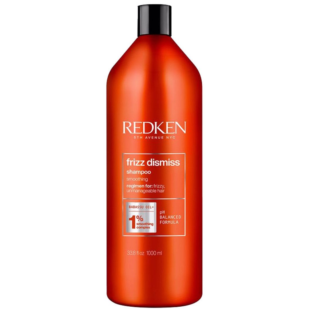 Redken Haarshampoo Redken Frizz Dismiss Shampoo 1000 ml – Anti-Frizz Shampoo, 1-tlg., Reduziert Haarbruch