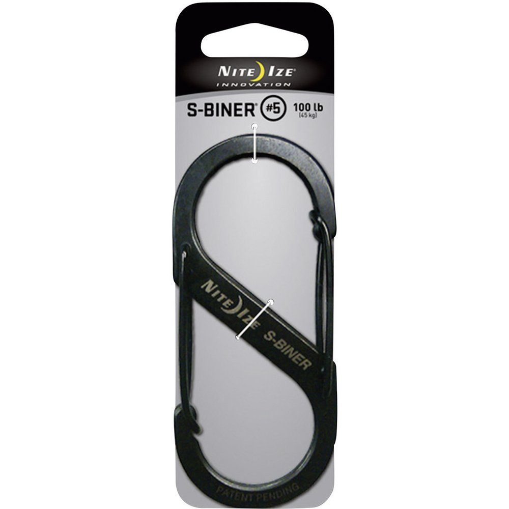 Tunnelzelt NITE Ize NI-SB5-03-01 Karabiner S-Biner Gr. 5 111 mm x 49 mm 1 St.