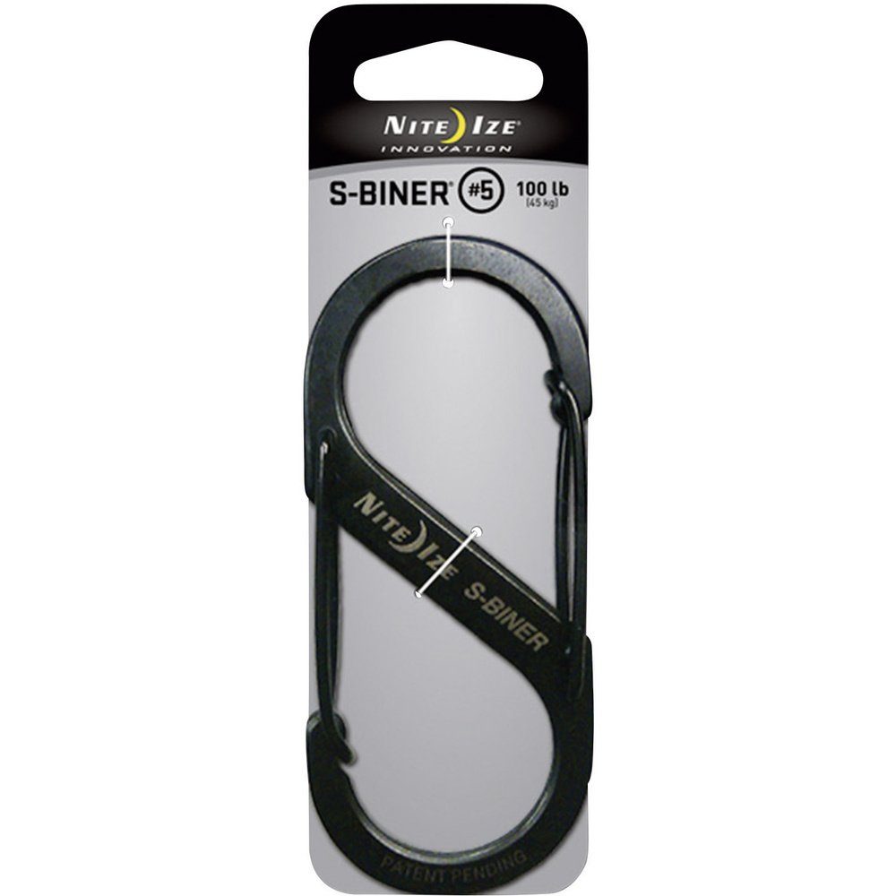 Nite Ize Tunnelzelt NITE Ize NI-SB5-03-01 Karabiner S-Biner Gr. 5 111 mm x 49 mm 1 St.