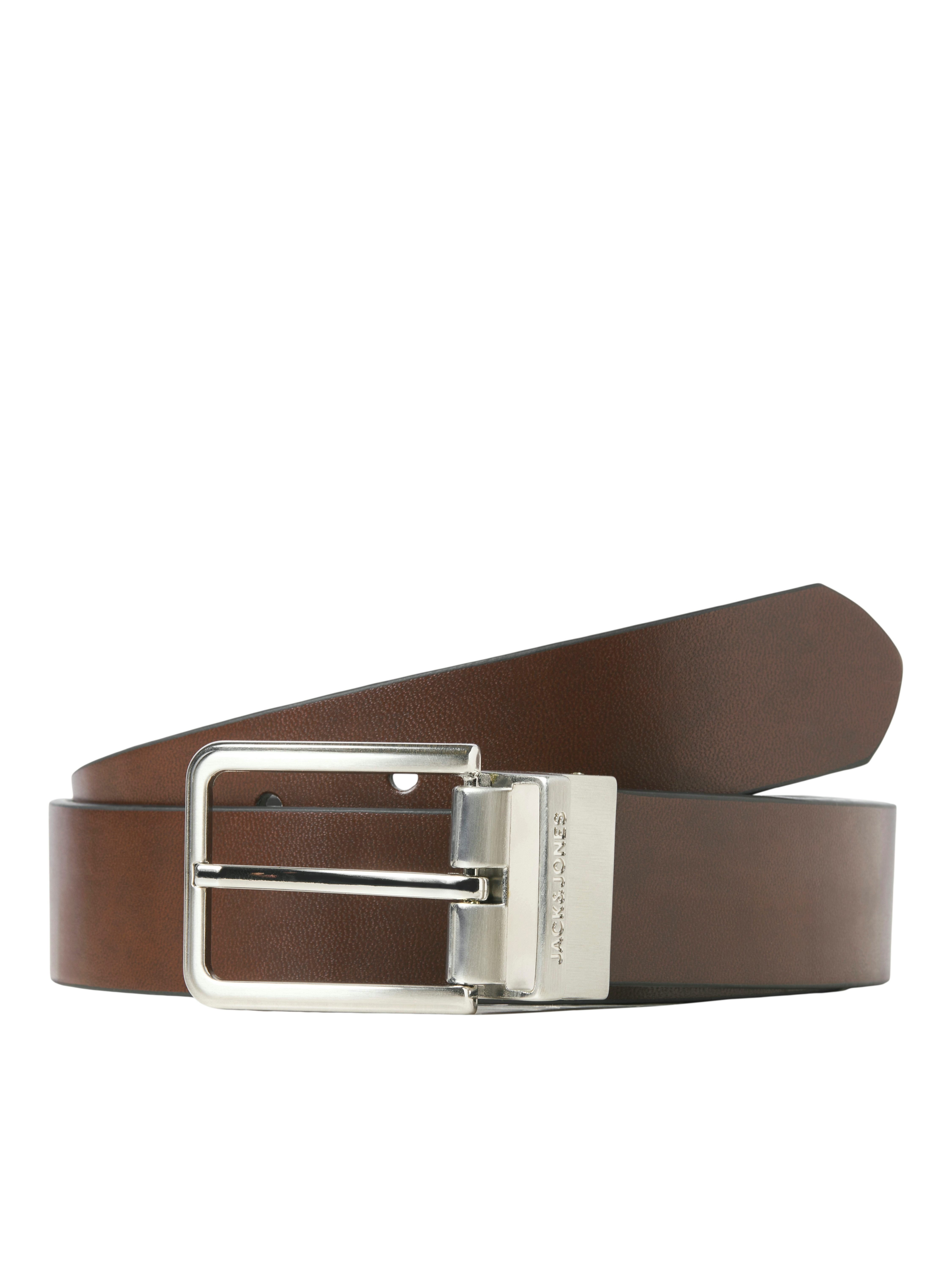Jack & Jones Ledergürtel JACGARDA REVERSIBLE BELT NOOS
