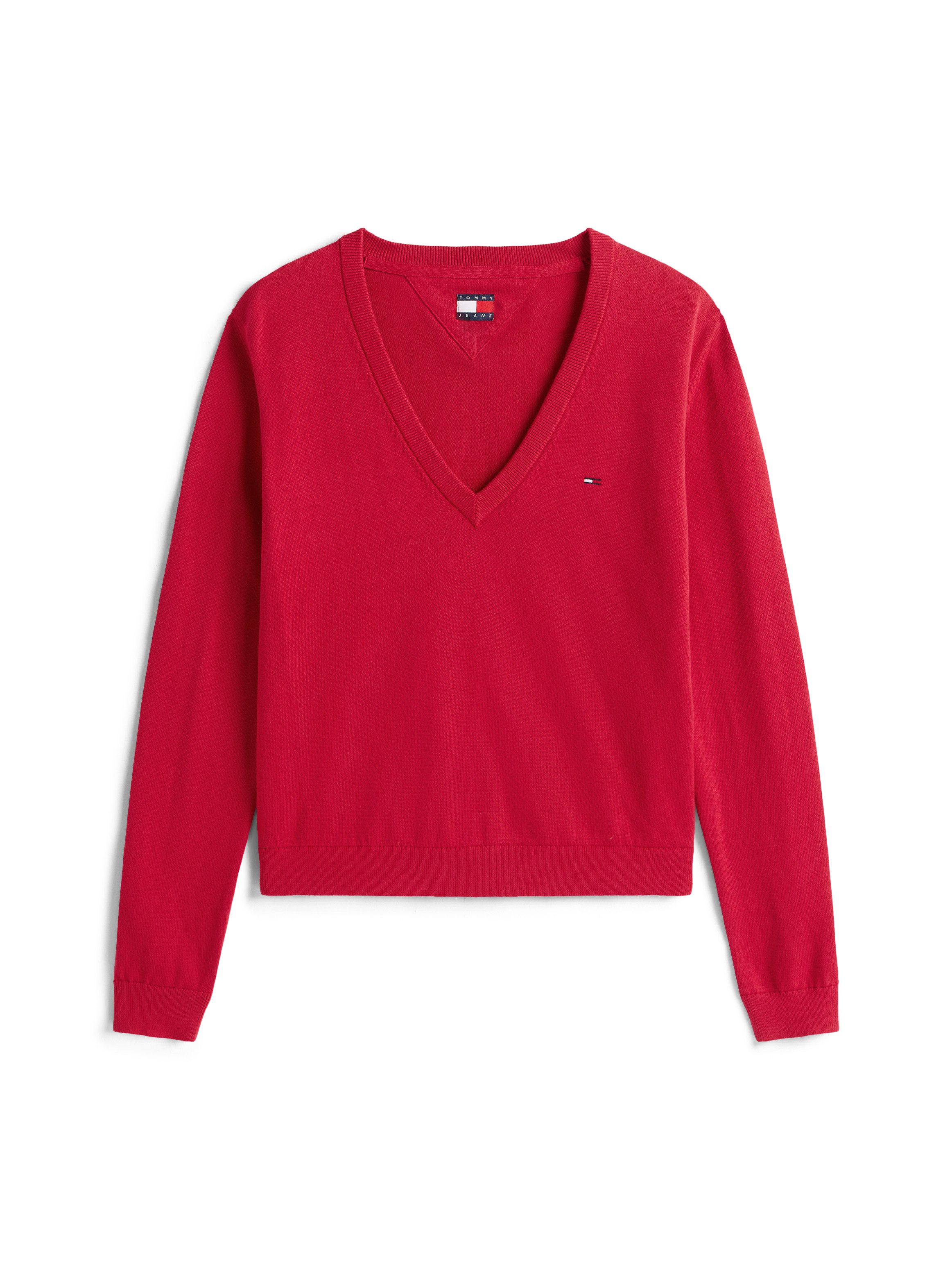 V-Ausschnitt-Pullover TJW ESSENTIAL VNECK SWEATER EXT