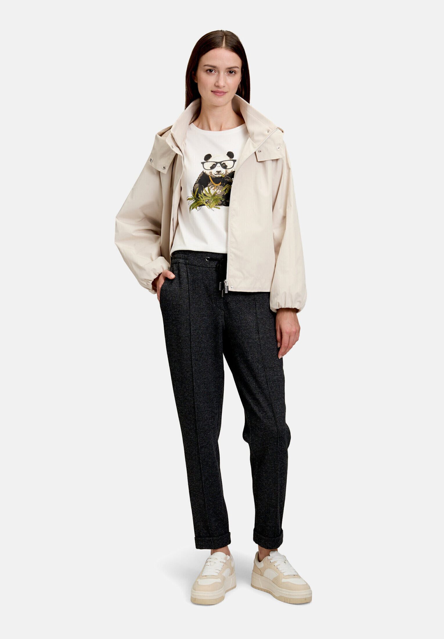 Betty&Co Schlupfhose Damen mit Struktur