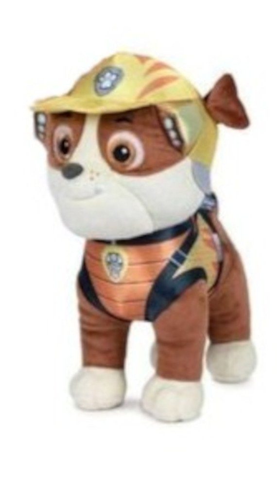 Tinisu Kuscheltier Rubble Paw Patrol Kuscheltier - 20 cm Plüschtier Stofftier
