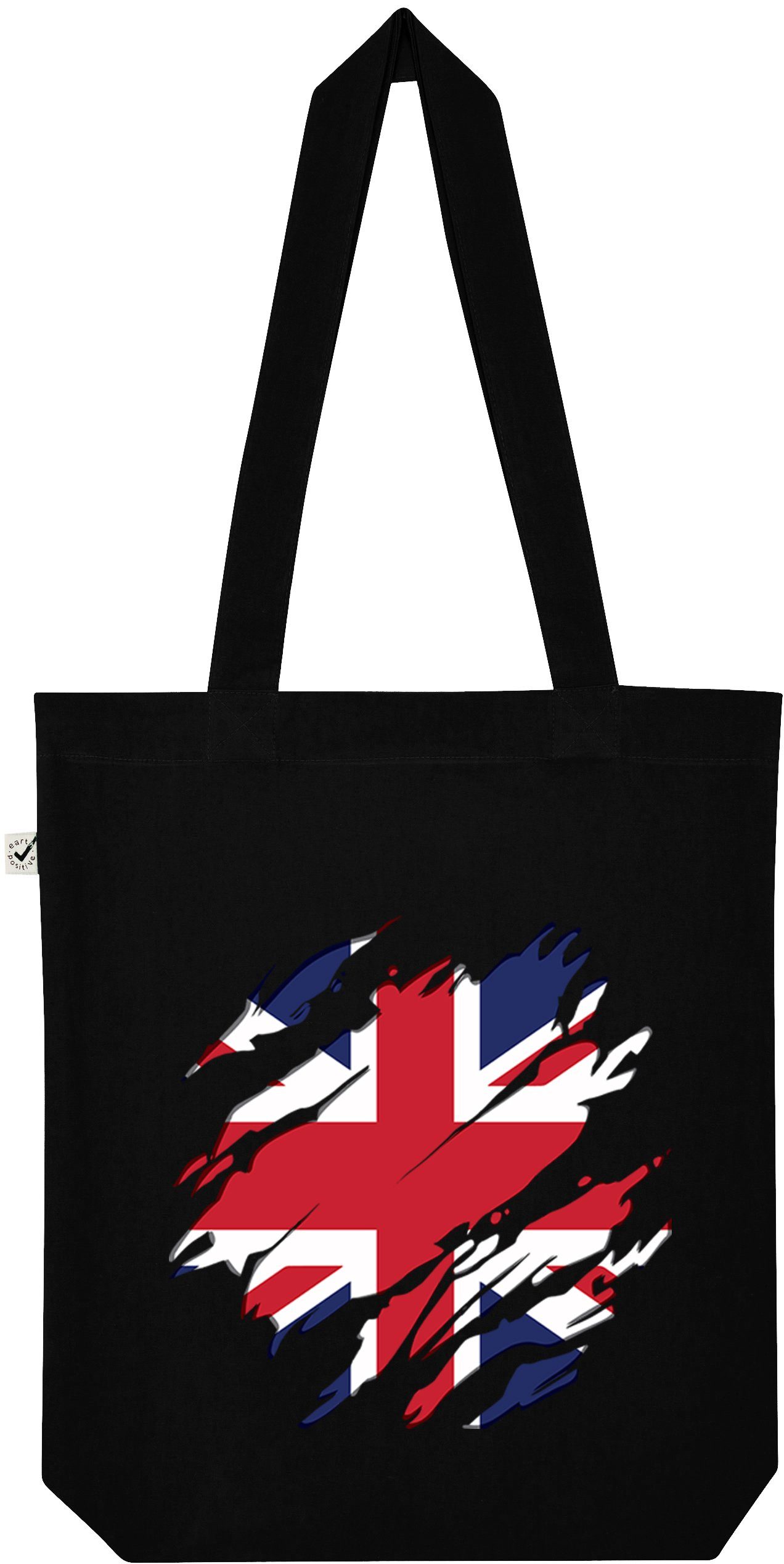 Youth Designz Tragetasche England Britain Jutebeutel Tasche Lange Henkel, mit trendigem Motiv