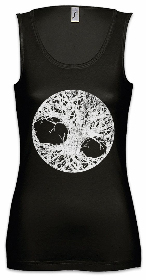 Urban Backwoods Tanktop Yggdrasil Life Tree I Ärmelloses Damen T-Shirt Celtic Paganism Wotan Vikings Odin Wikinger Tree