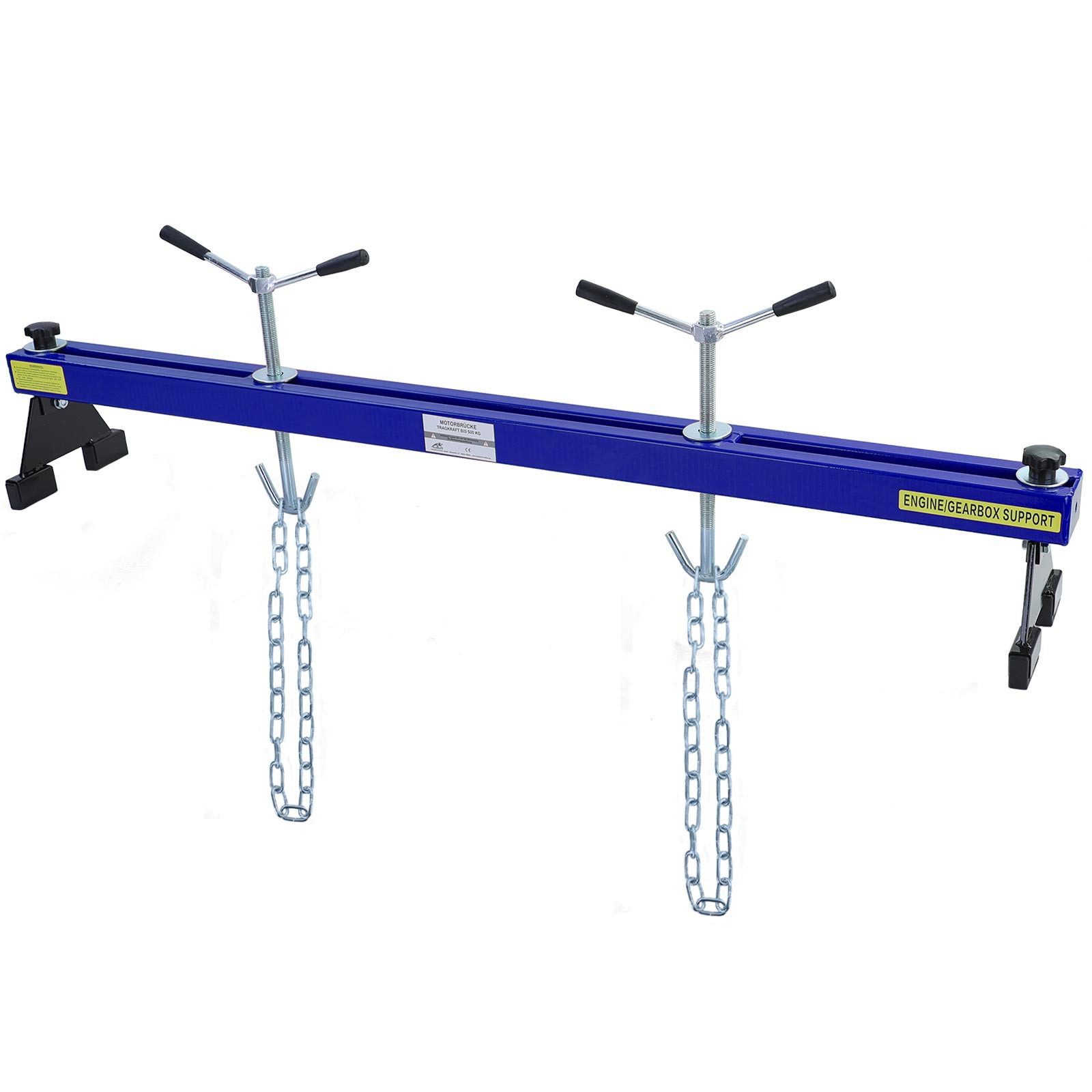 Wagenheber 500KG Motorbrücke Kotflügeltraverse Motorheber RAMROXX Blau