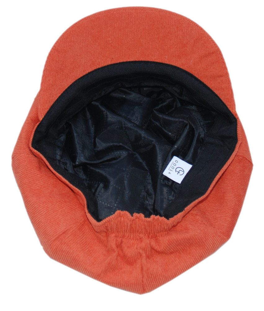 Cool4 Ballonmütze 4 Jahreszeiten Feincord Baker Boy Newsboy Cap