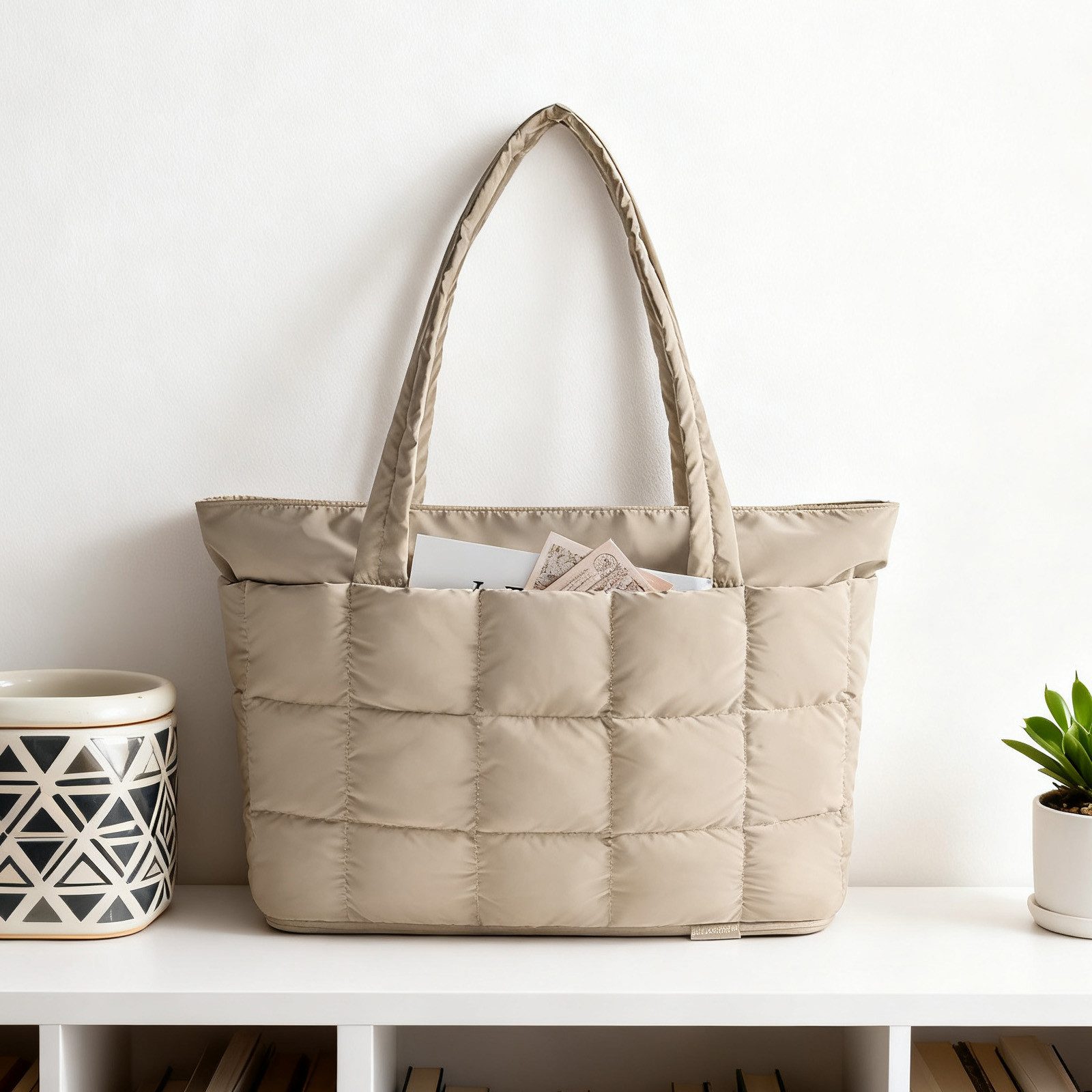 OKWISH Schultertasche Reisetasche Handgepäck Tasche Schultertasche Sporttasche (Erweiterbare 22-28L Umhängetasche aus wasserdichtem, 1-tlg., mit Trolley-Gurt Laptopfach 15,6" wasserabweisend), Reisetaschen-Design multifunktional für Reisen Fitness und Alltag