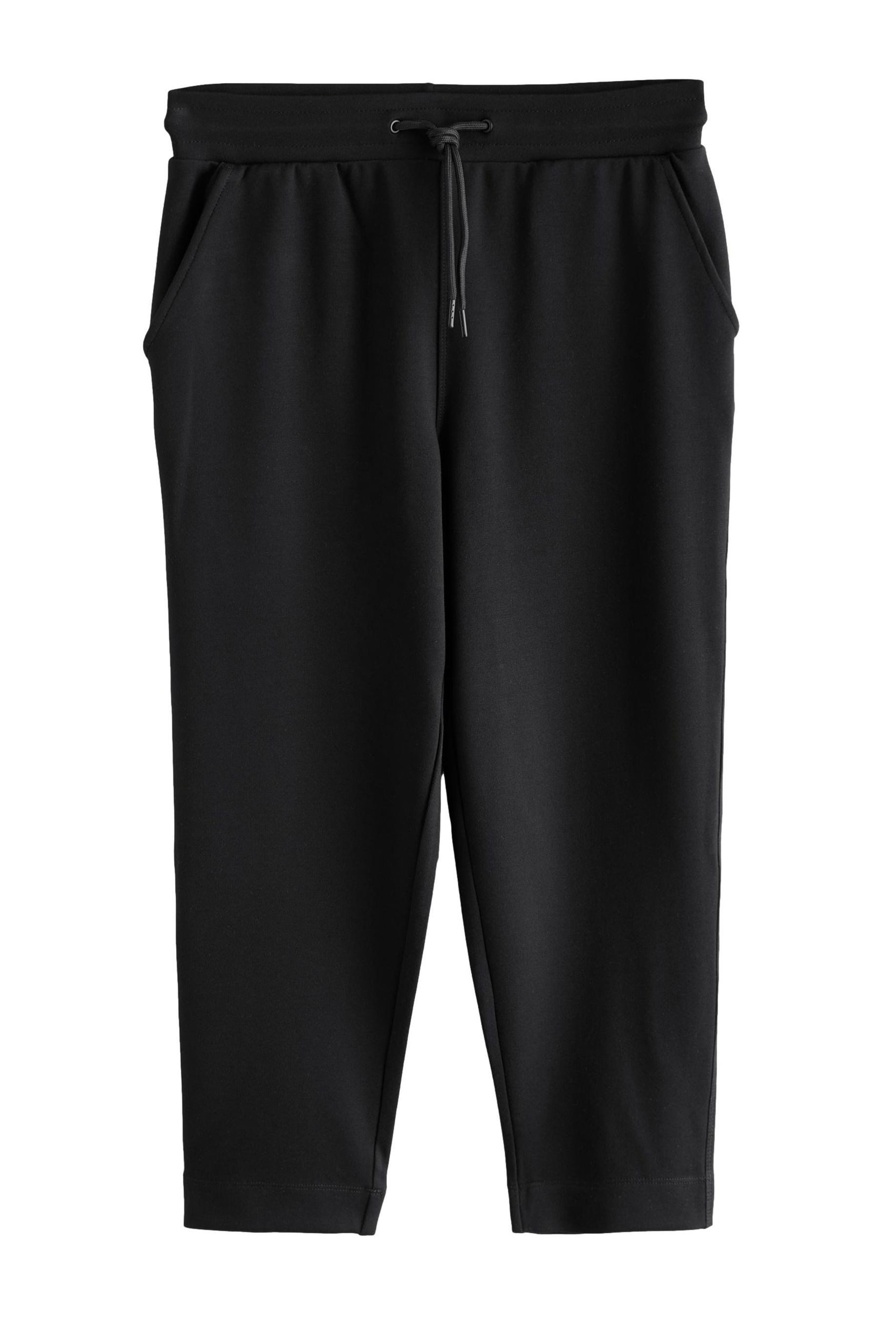 Jerseyhose Hochwertige Jersey-Jogginghose mit konischem Bein