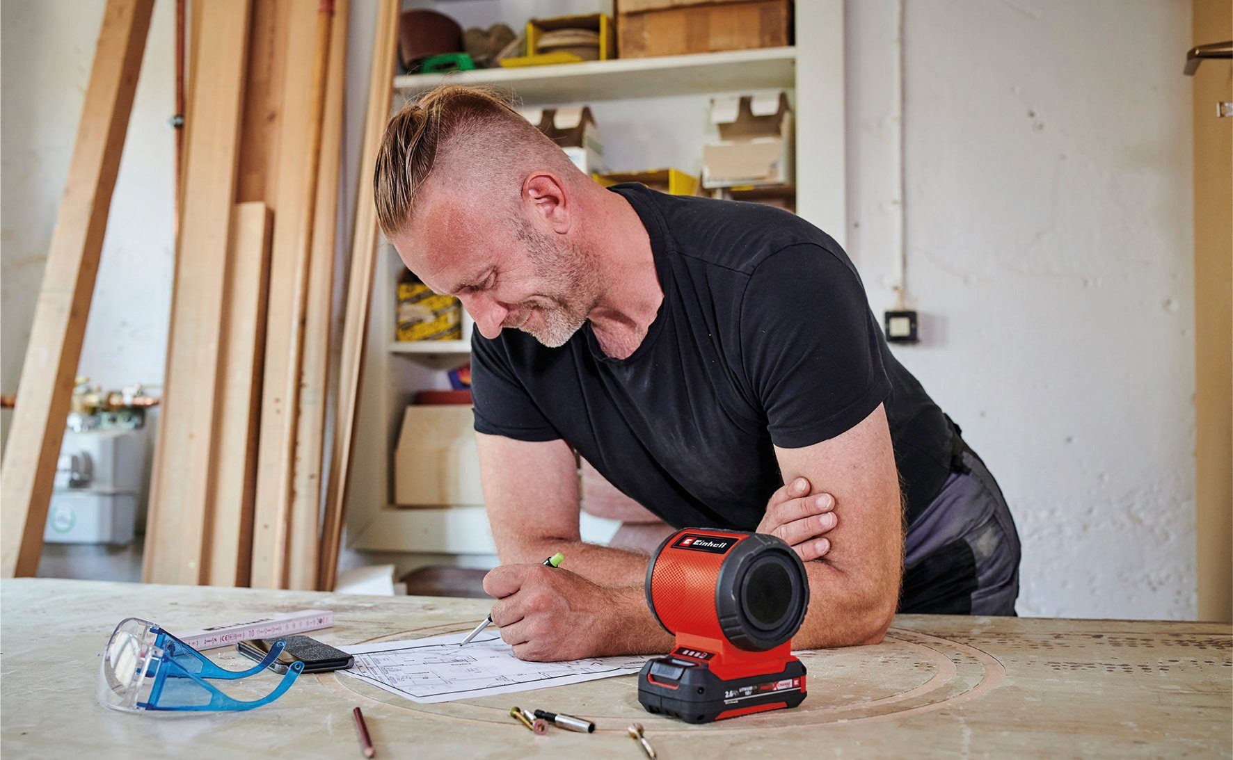 Einhell TC-SR 18 Li BT - Solo Bluetooth-Lautsprecher (ohne Akku, ohne Ladegerät) – Bild 2 von 5