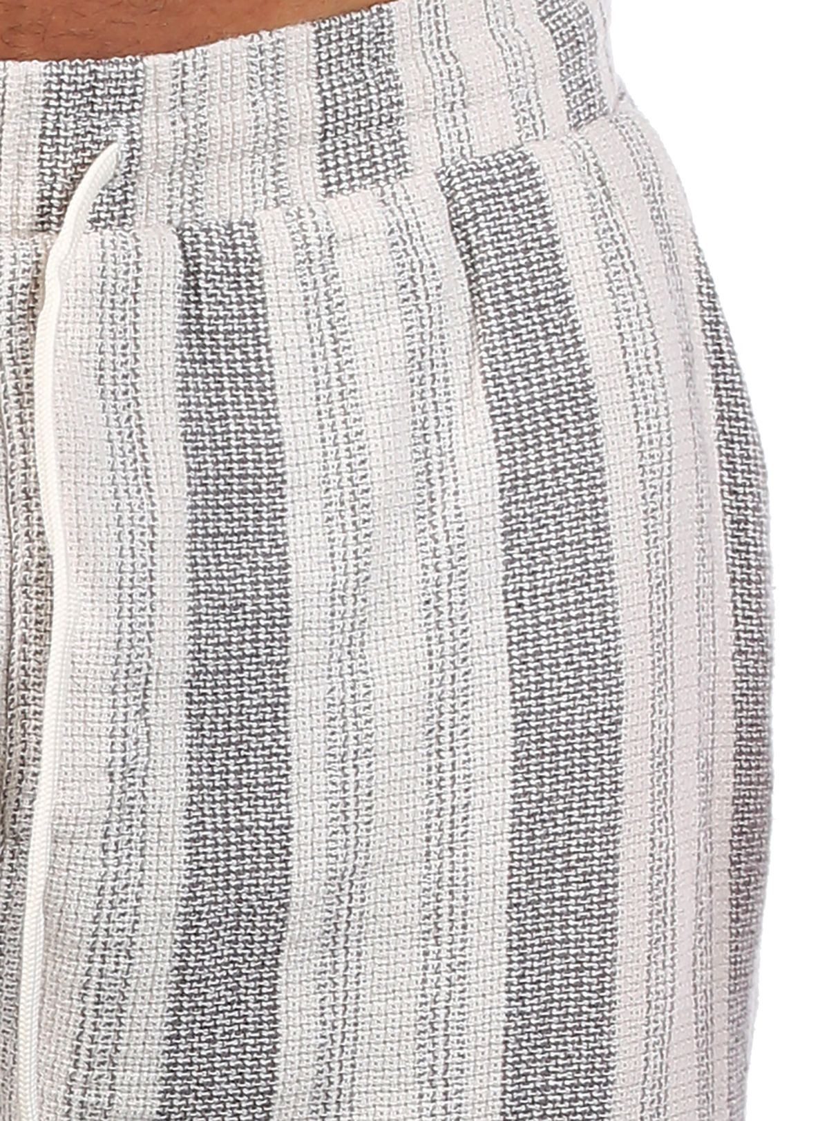 Shorts Herren kurze Hose trendig angenehm grob gewebt retro Look 2201-2195