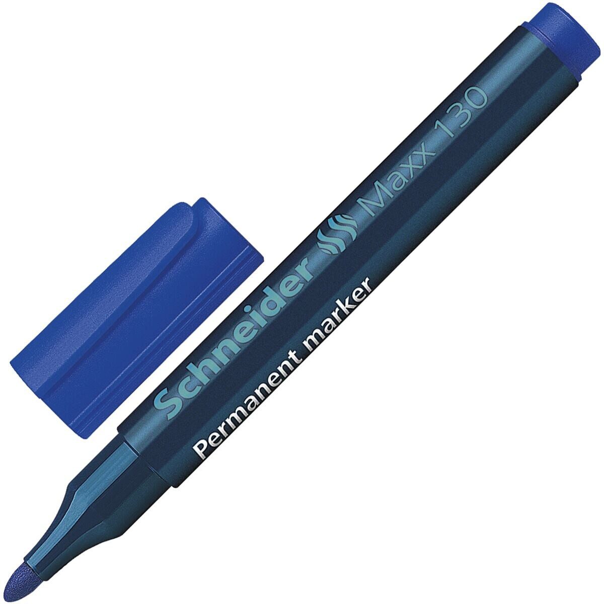 Schneider Permanentmarker Maxx 130, (1-tlg), toluolfrei, Strichstärke: 1,0 - 3,0 mm