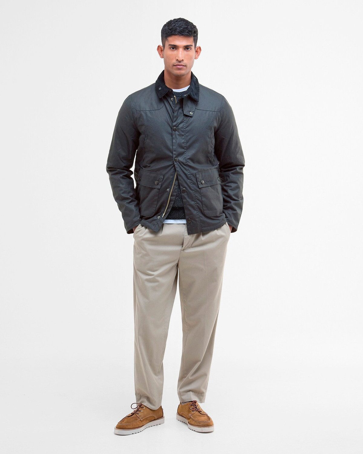 Barbour Allwetterjacke Wachsjacke Reelin Tartan
