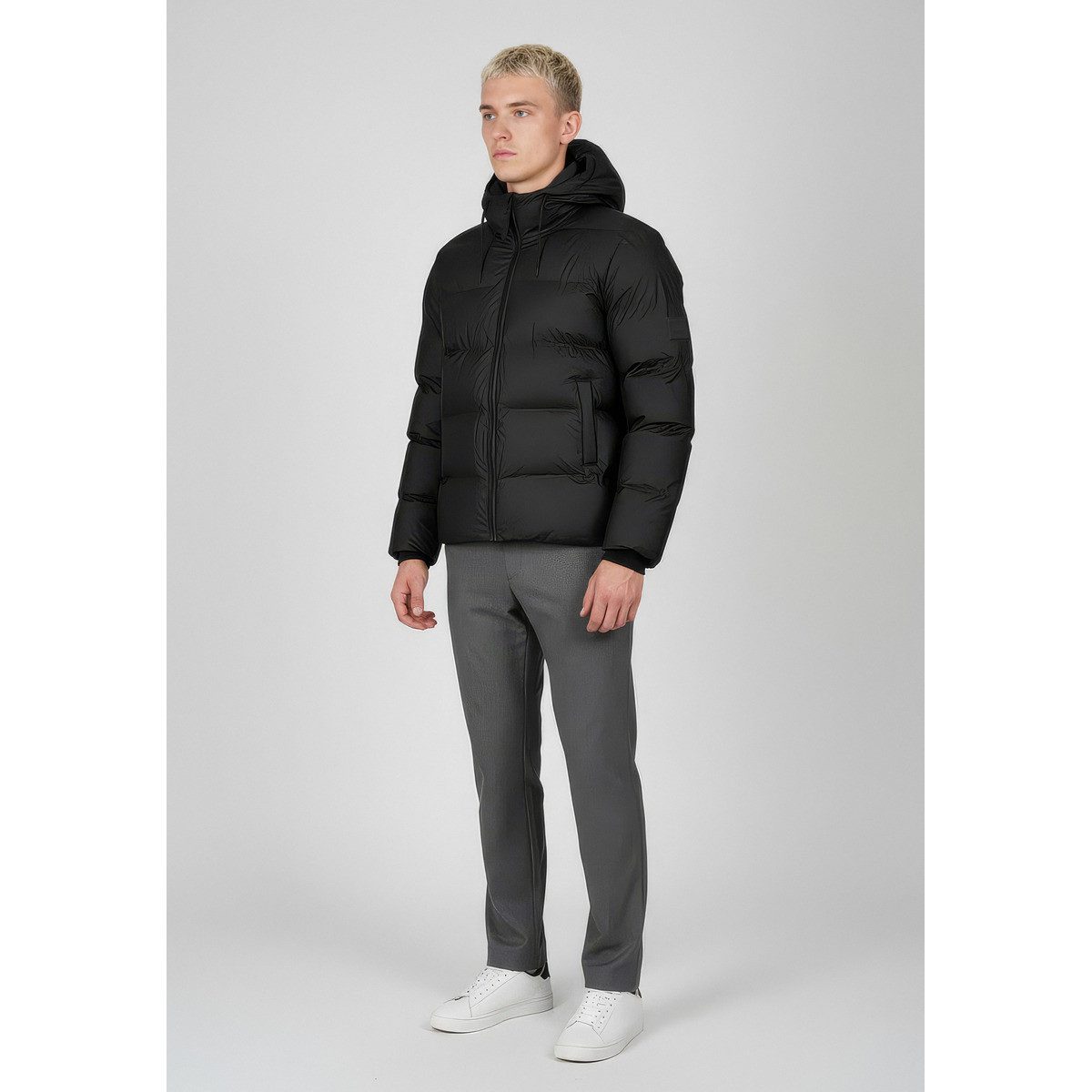 Rains Winterjacke Alta Puffer Jacket W3T3 Herren (1-St) Mantel, Parka, Steppjacke, Anorak, Outdoorjacke