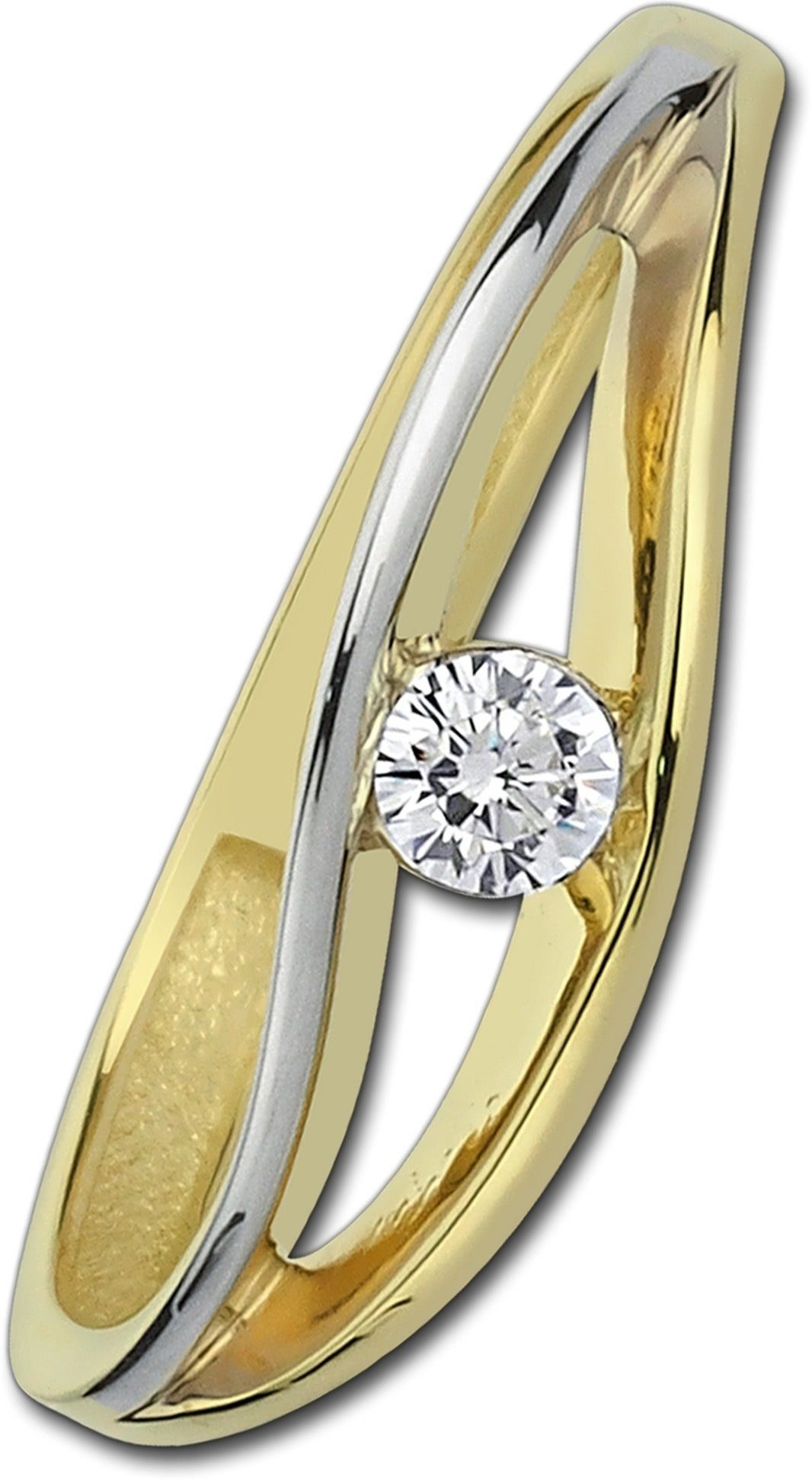 Balia Goldring Balia Damen Ring aus 333 Gelbgold, Fingerring Größe 56 (17,8), 333 Gelbgold - 8 Karat (geschwungen gold)