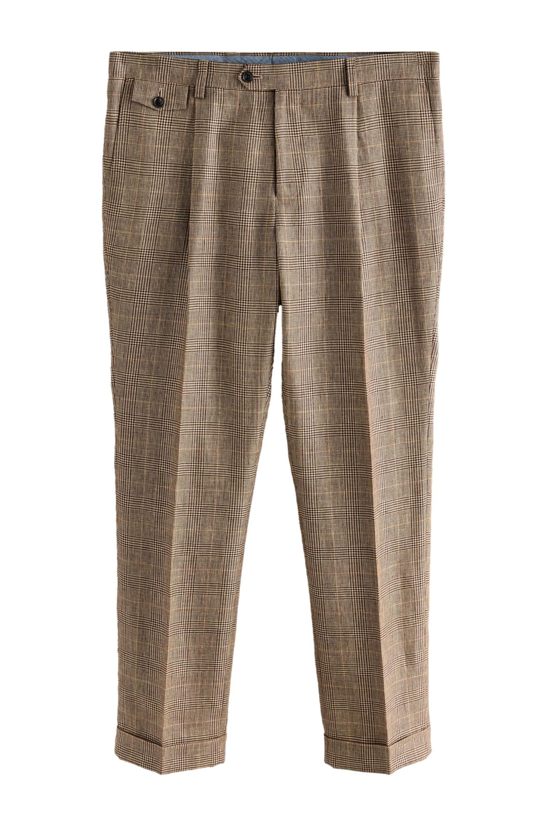 Anzughose Signature karierte Tailored Fit Anzughose