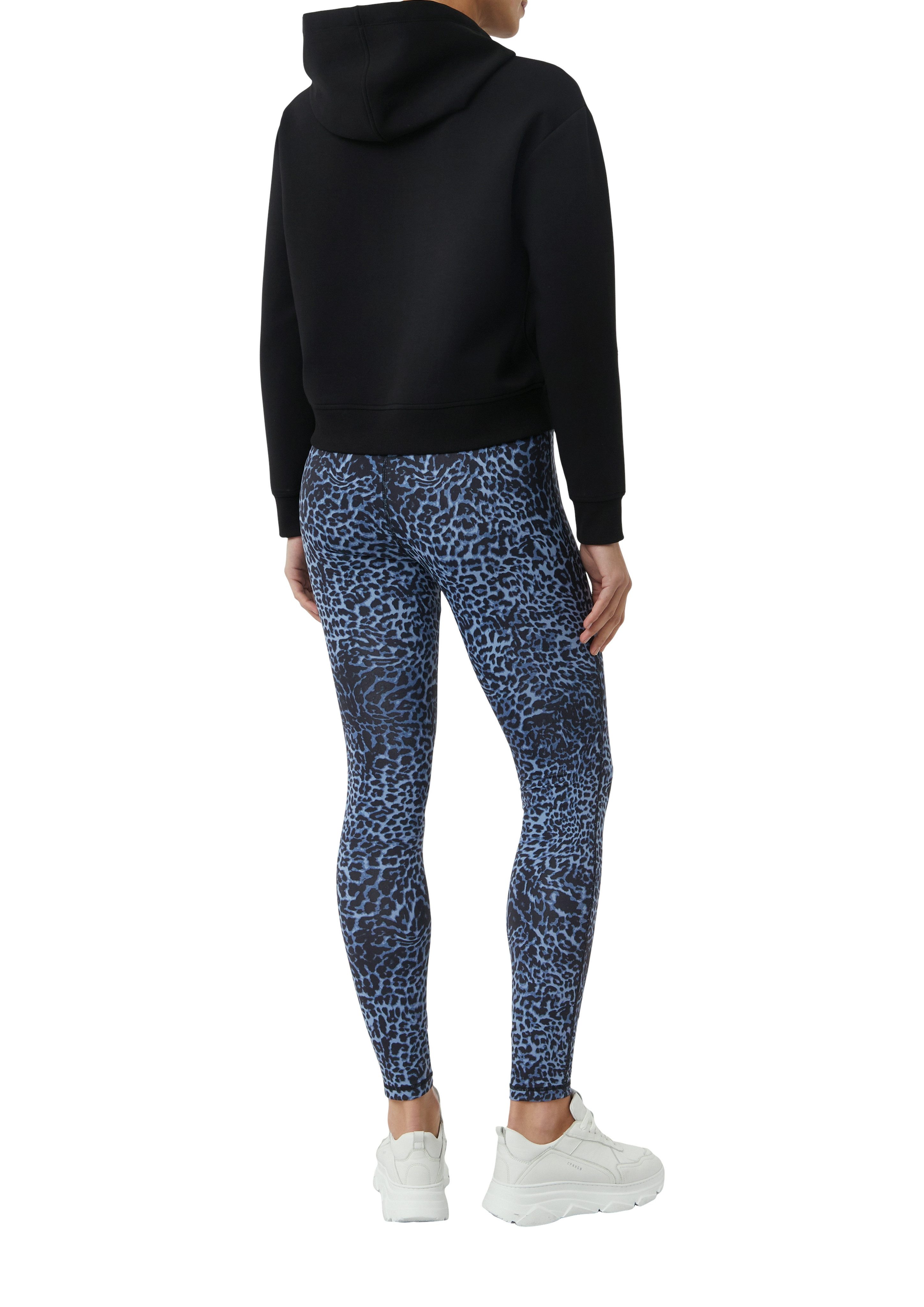 comma casual identity Kapuzensweatshirt cropped, casual, mit Kapuze, Baumwollmischung – Bild 4 von 4