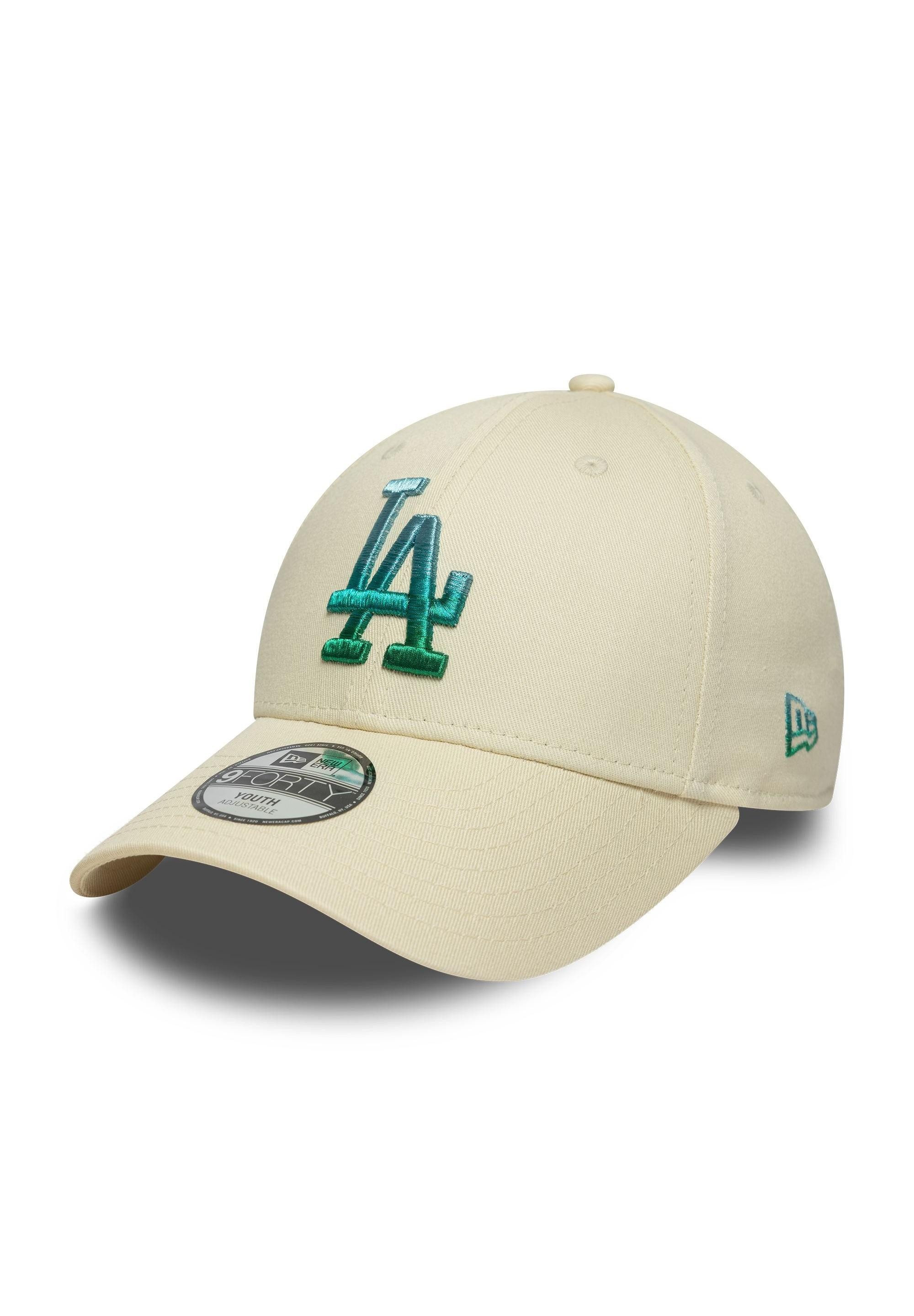 Baseball Cap Los Angeles Dodgers Metallic 9Forty Kids Strapback Cap New Era Beige