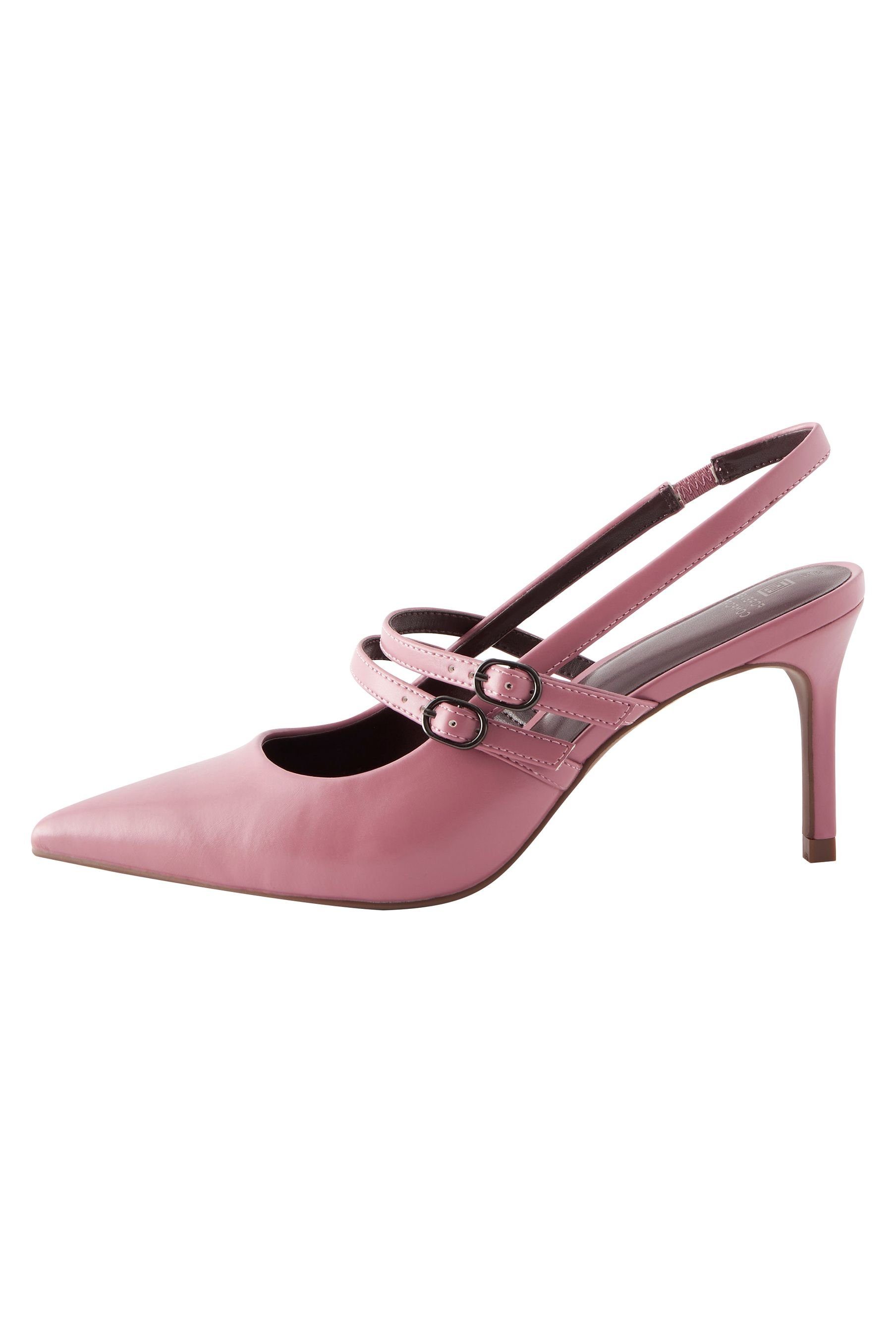 Next Forever Comfort® Slingbacks mit zwei Riemen Slingpumps (1-tlg) Pink