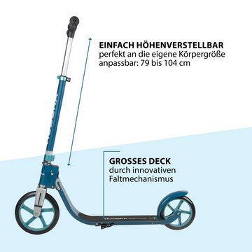Hudora Cityroller BigWheel® 215 Scooter, einklappbarer, höhenverstellbarer Tret-Roller