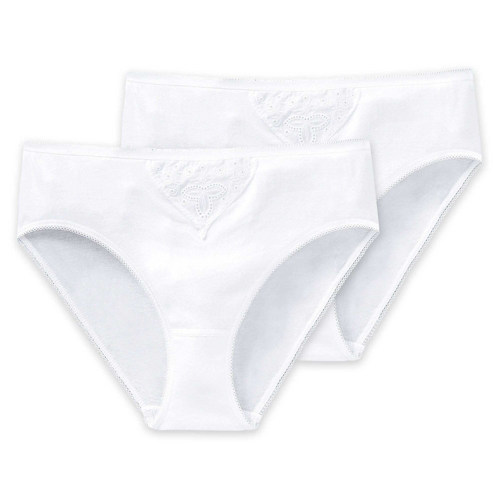 Slip Damen Slip 2er Pack Baumwolle Cotton Essentials