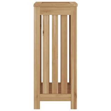 vidaXL Wäschekorb Wäschebehälter 35x25x60 cm Massivholz Teak (1 St)