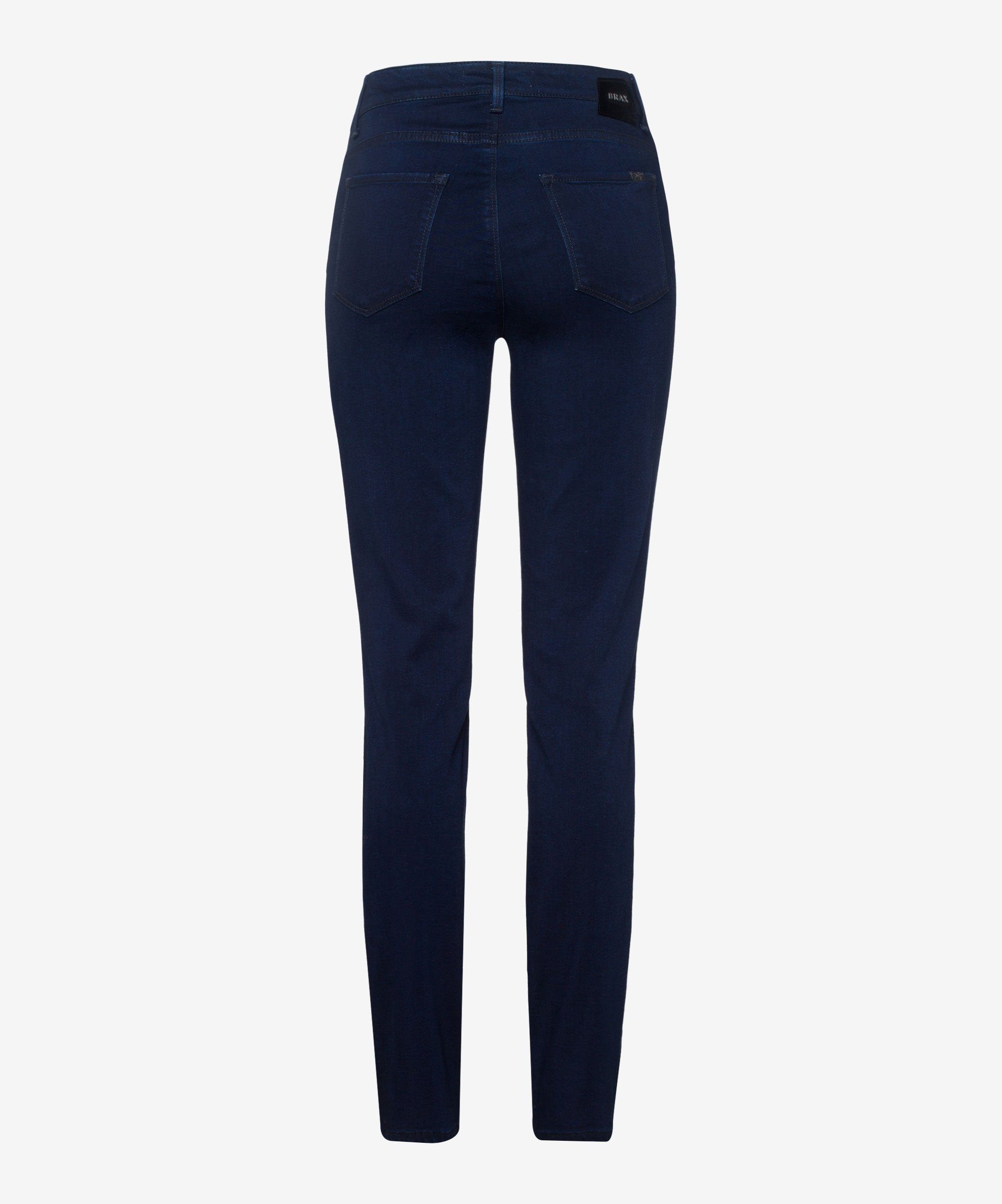 Skinny-fit-Jeans Five-Pocket-Röhrenjeans clean dark Brax blue